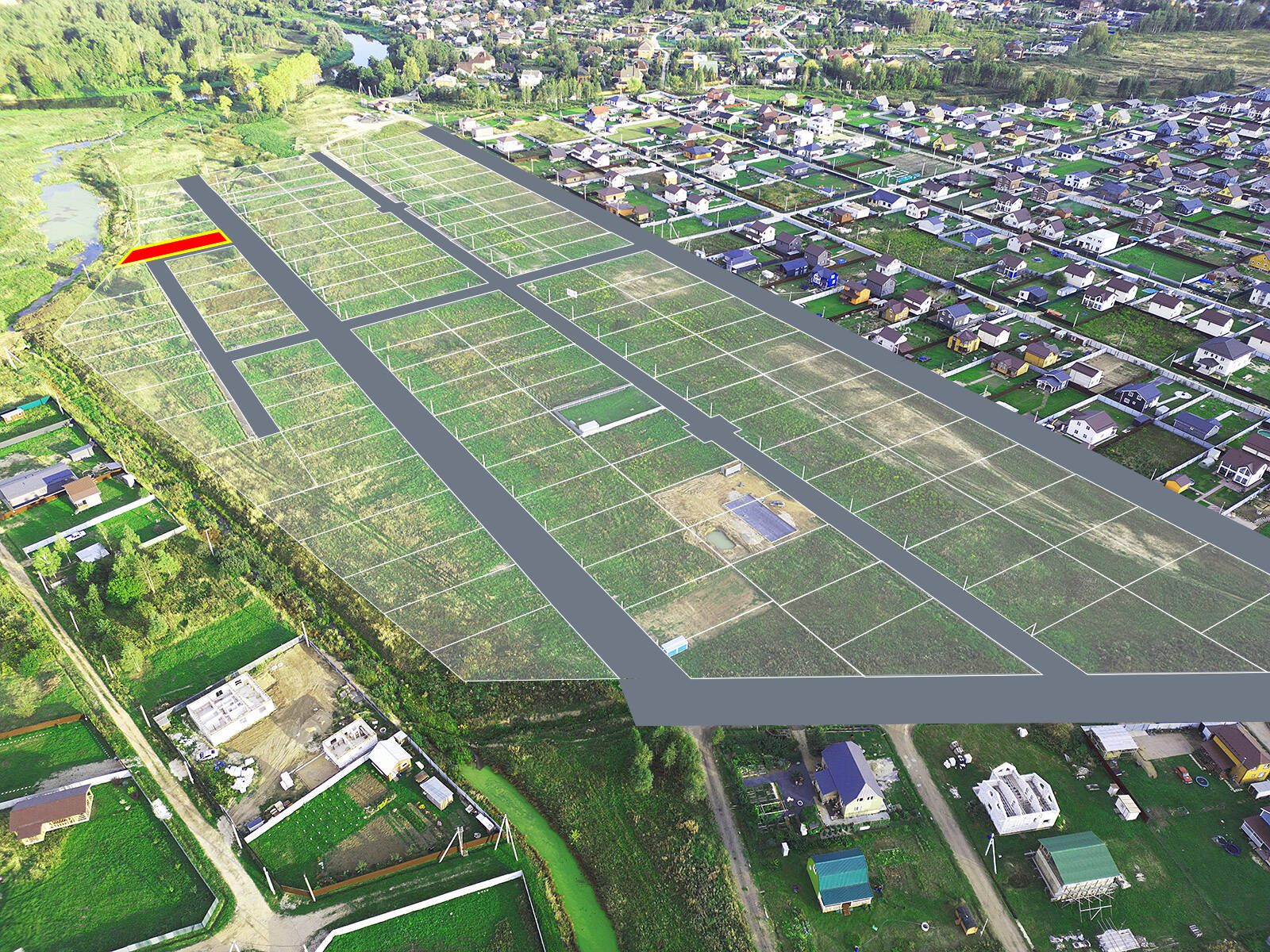 Зеленый берег уч.№108 - Земельный участок кадастровый номер 50:17:0020405:565