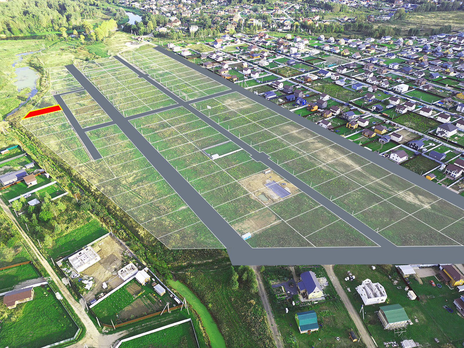 Зеленый берег уч.№132 - Земельный участок кадастровый номер 50:17:0020405:567