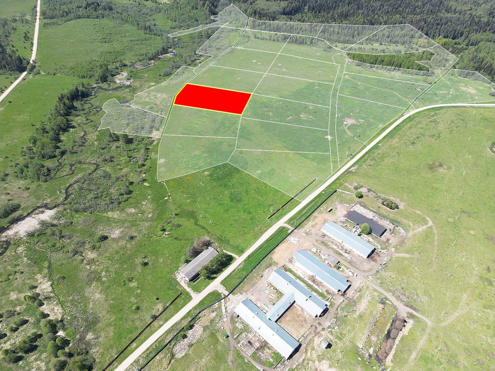 Астафьево Запад уч.№12 - Земельный участок кадастровый номер 50:18:0050304:869