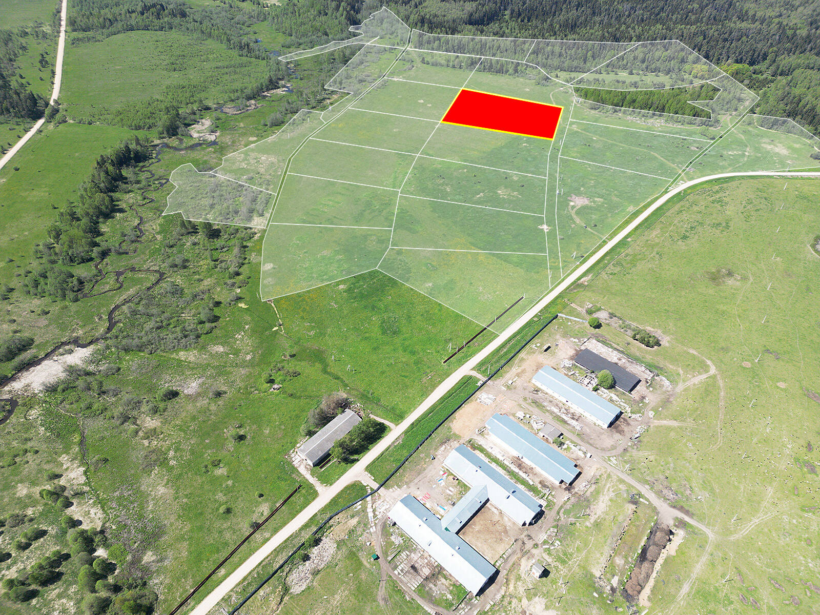 Астафьево Запад уч.№7 - Земельный участок кадастровый номер 50:18:0050304:870