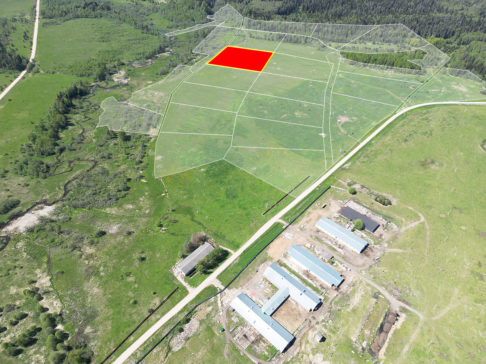 Астафьево Запад уч.№10 - Земельный участок кадастровый номер 50:18:0050304:871