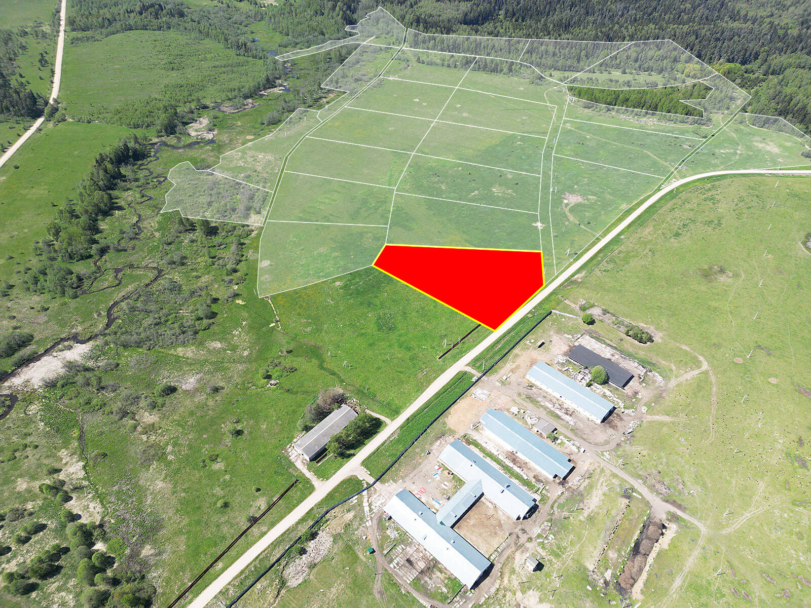 Астафьево Запад уч.№3 - Земельный участок кадастровый номер 50:18:0050304:874