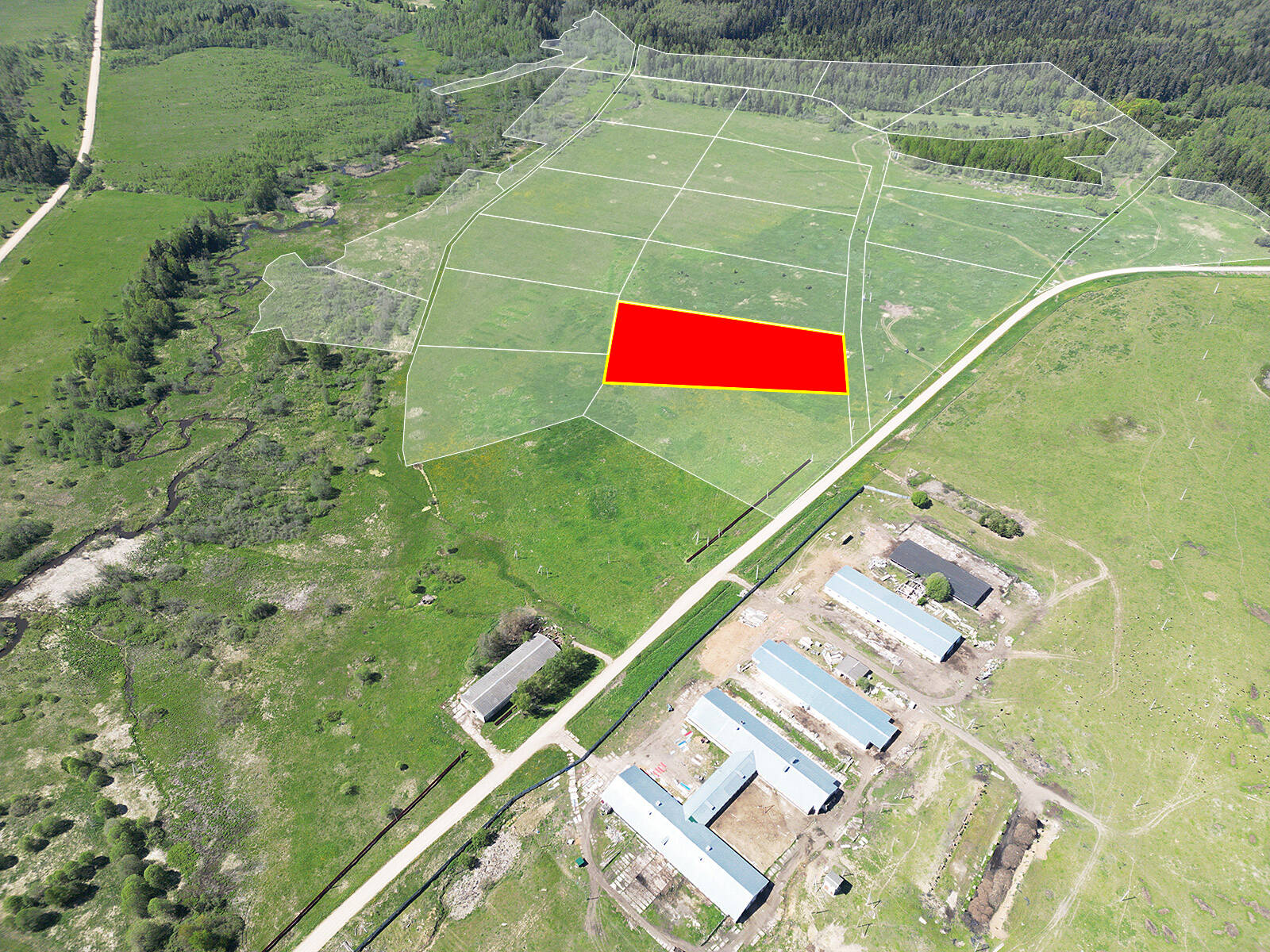 Астафьево Запад уч.№4 - Земельный участок кадастровый номер 50:18:0050304:877