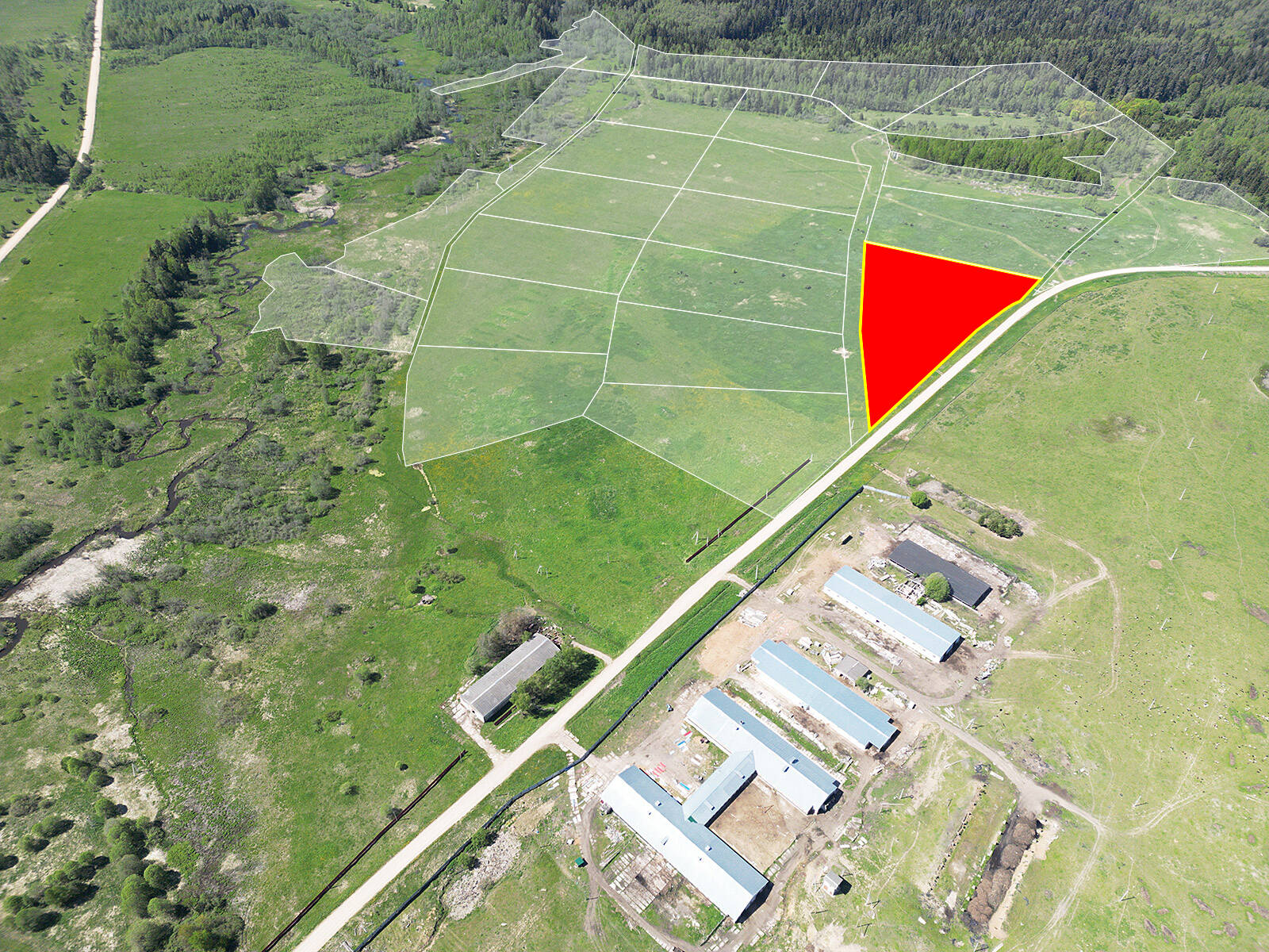 Астафьево Запад уч.№24 - Земельный участок кадастровый номер 50:18:0050304:878