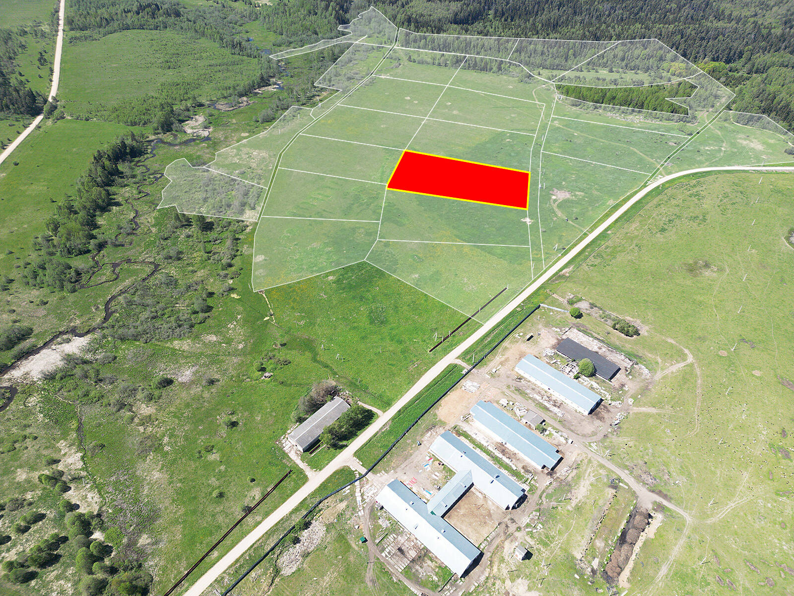 Астафьево Запад уч.№5 - Земельный участок кадастровый номер 50:18:0050304:879