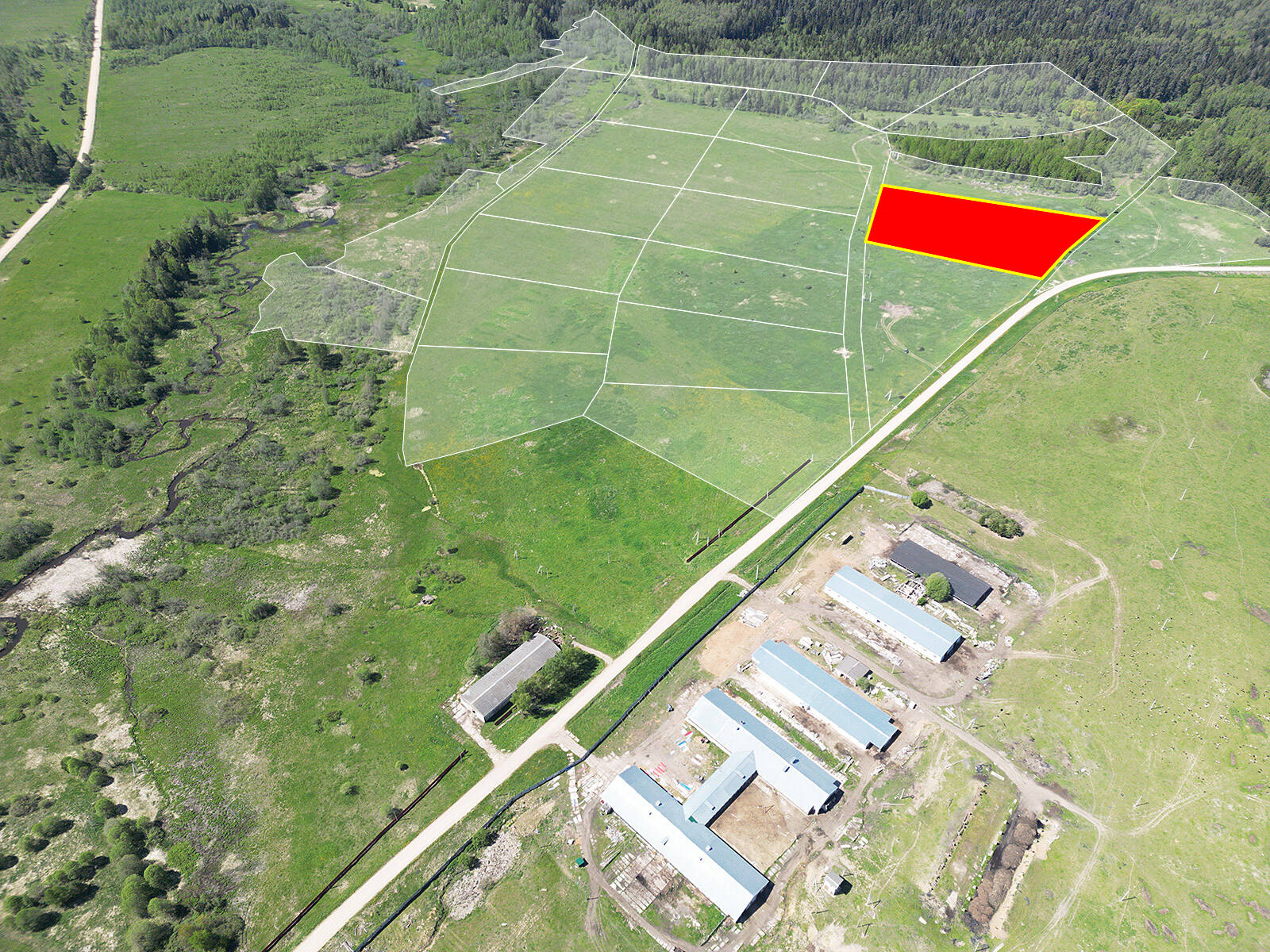 Астафьево Запад уч.№23 - Земельный участок кадастровый номер 50:18:0050304:881