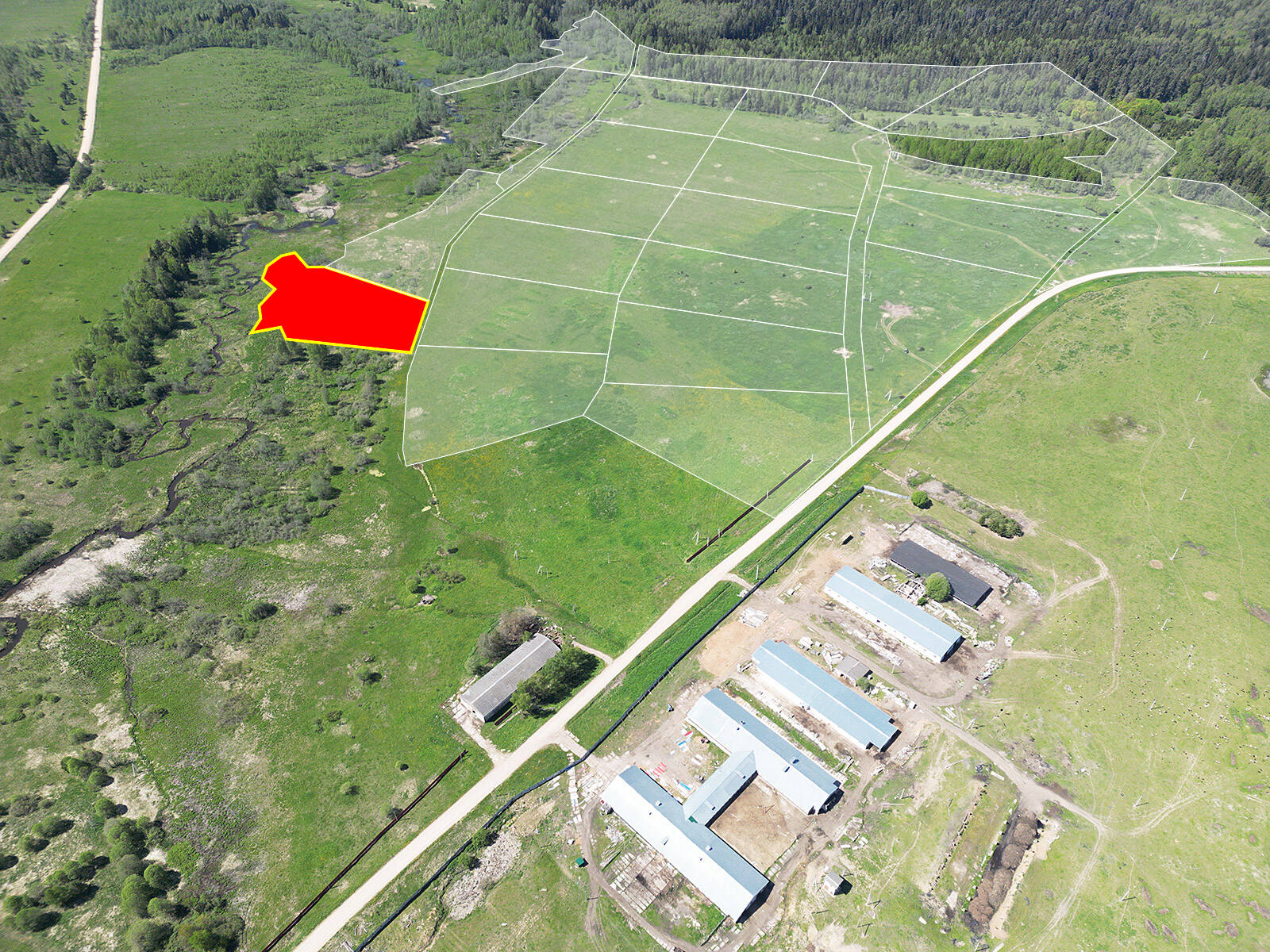 Астафьево Запад уч.№15 - Земельный участок кадастровый номер 50:18:0000000:38469