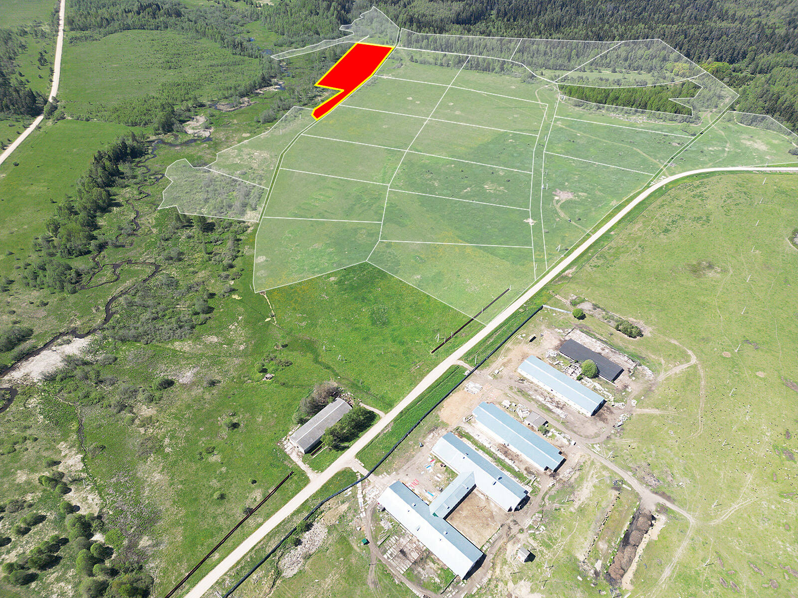 Астафьево Запад уч.№17 - Земельный участок кадастровый номер 50:18:0050304:864