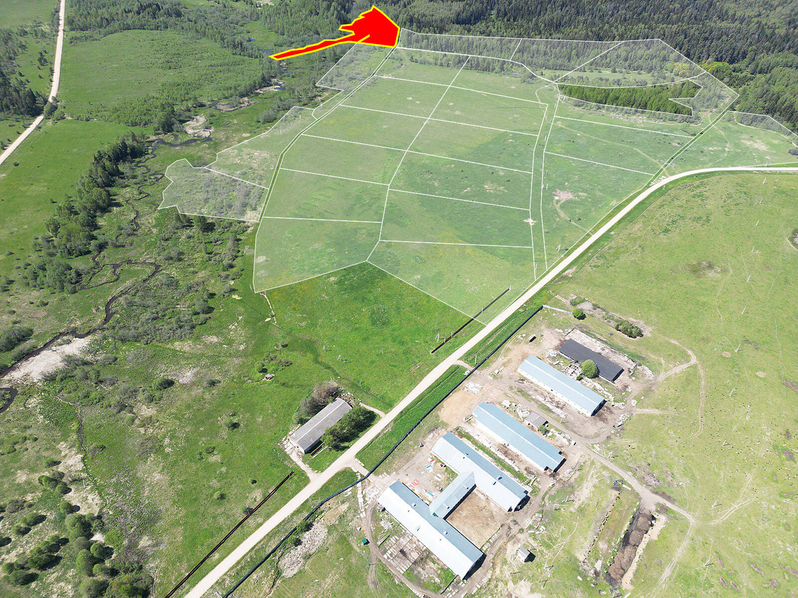 Астафьево Запад уч.№18 - Земельный участок кадастровый номер 50:18:0050304:115