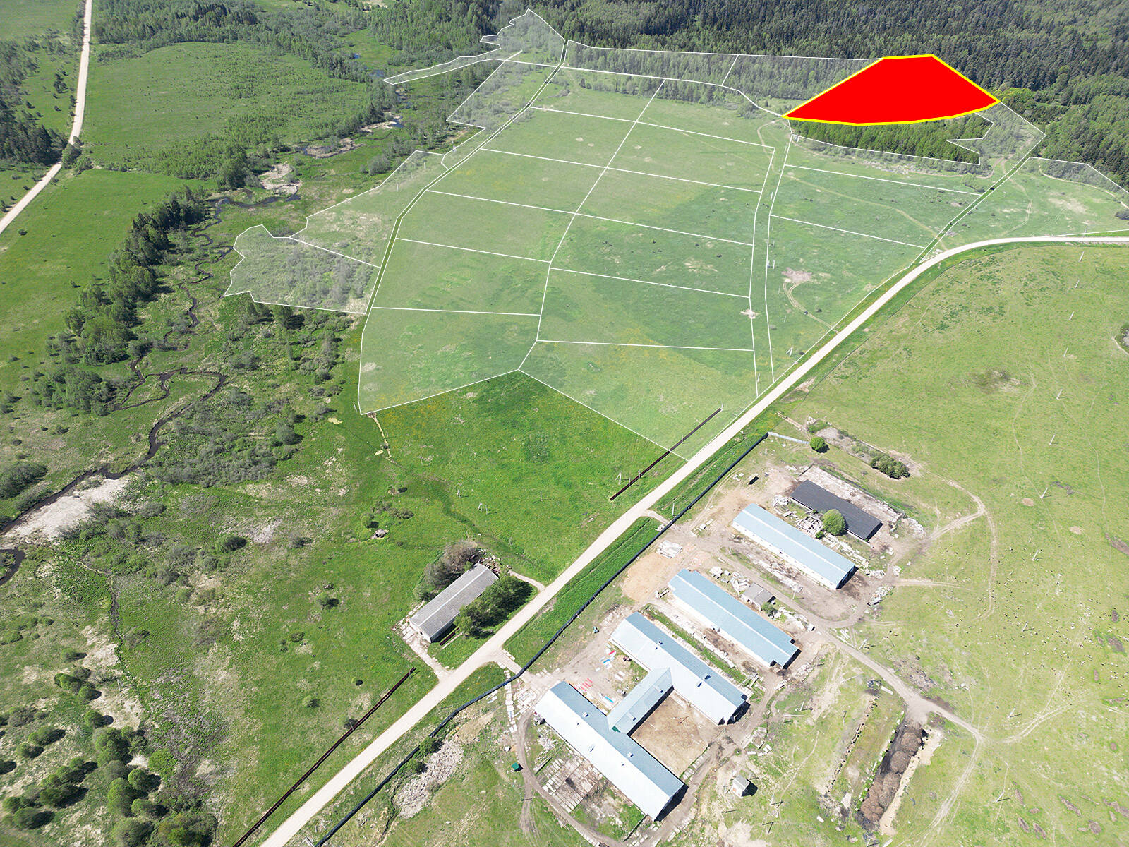 Астафьево Запад уч.№21 - Земельный участок кадастровый номер 50:18:0000000:38471