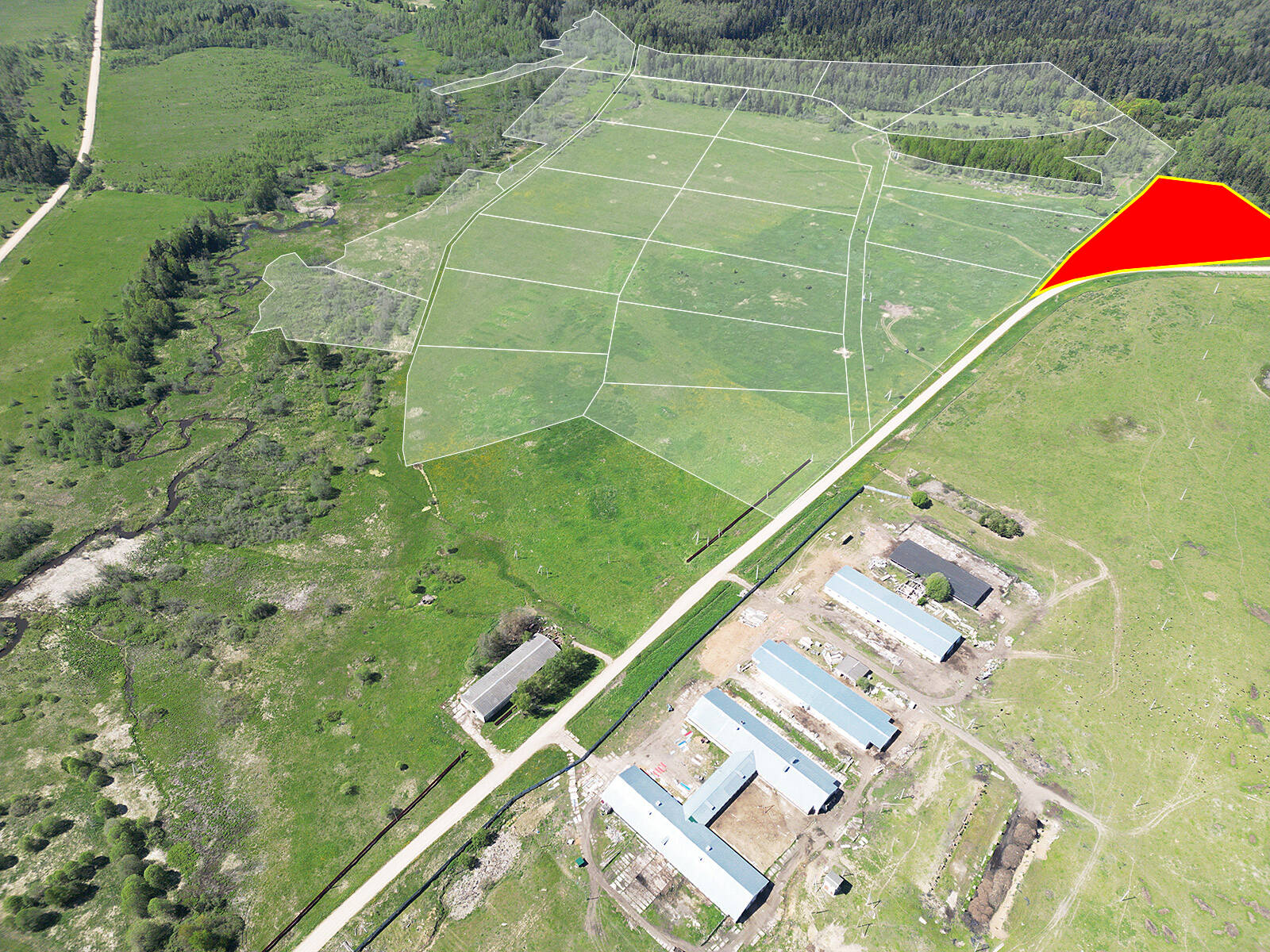 Астафьево Запад уч.№25 - Земельный участок кадастровый номер 50:18:0050304:121