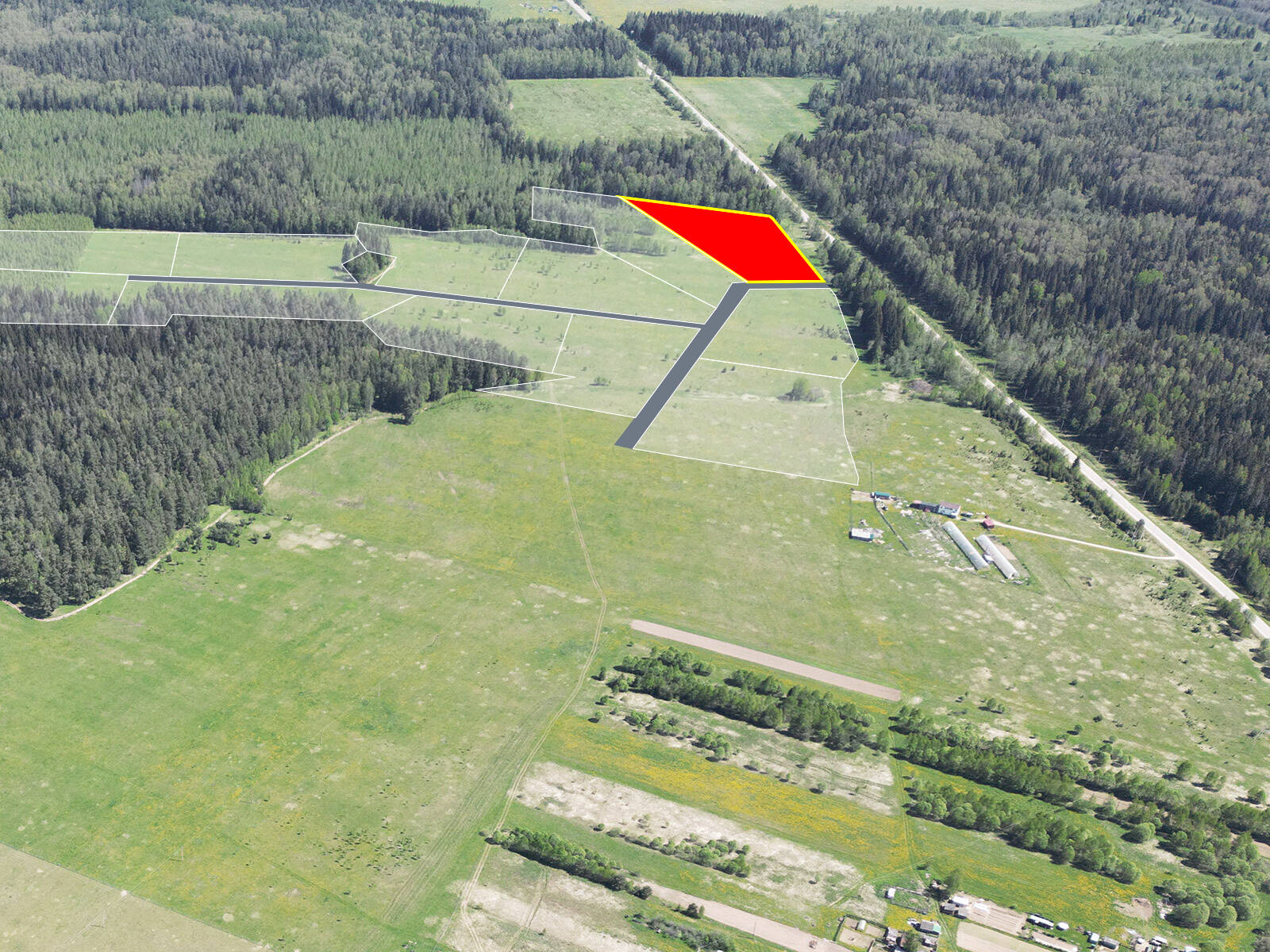 Астафьево Восток уч.№12 - Земельный участок кадастровый номер 50:18:0050304:888