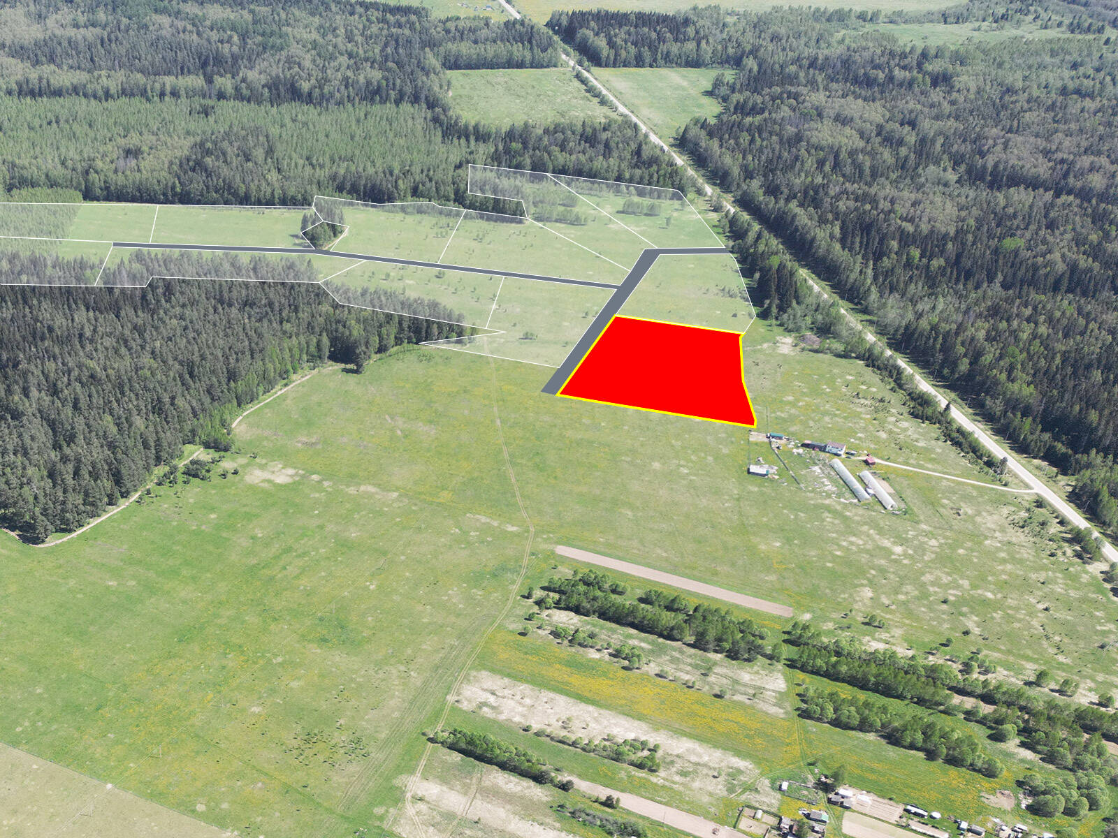 Астафьево Восток уч.№2 - Земельный участок кадастровый номер 50:18:0050304:890