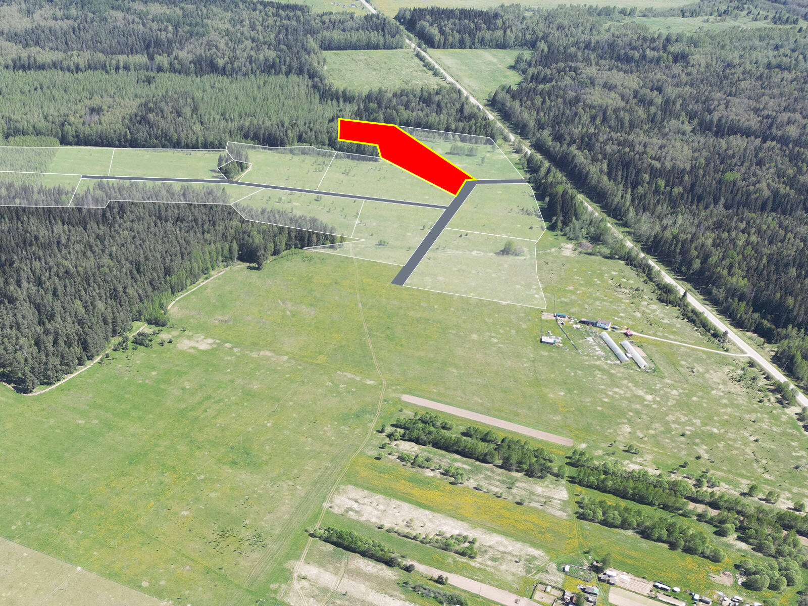 Астафьево Восток уч.№11 - Земельный участок кадастровый номер 50:18:0050304:899