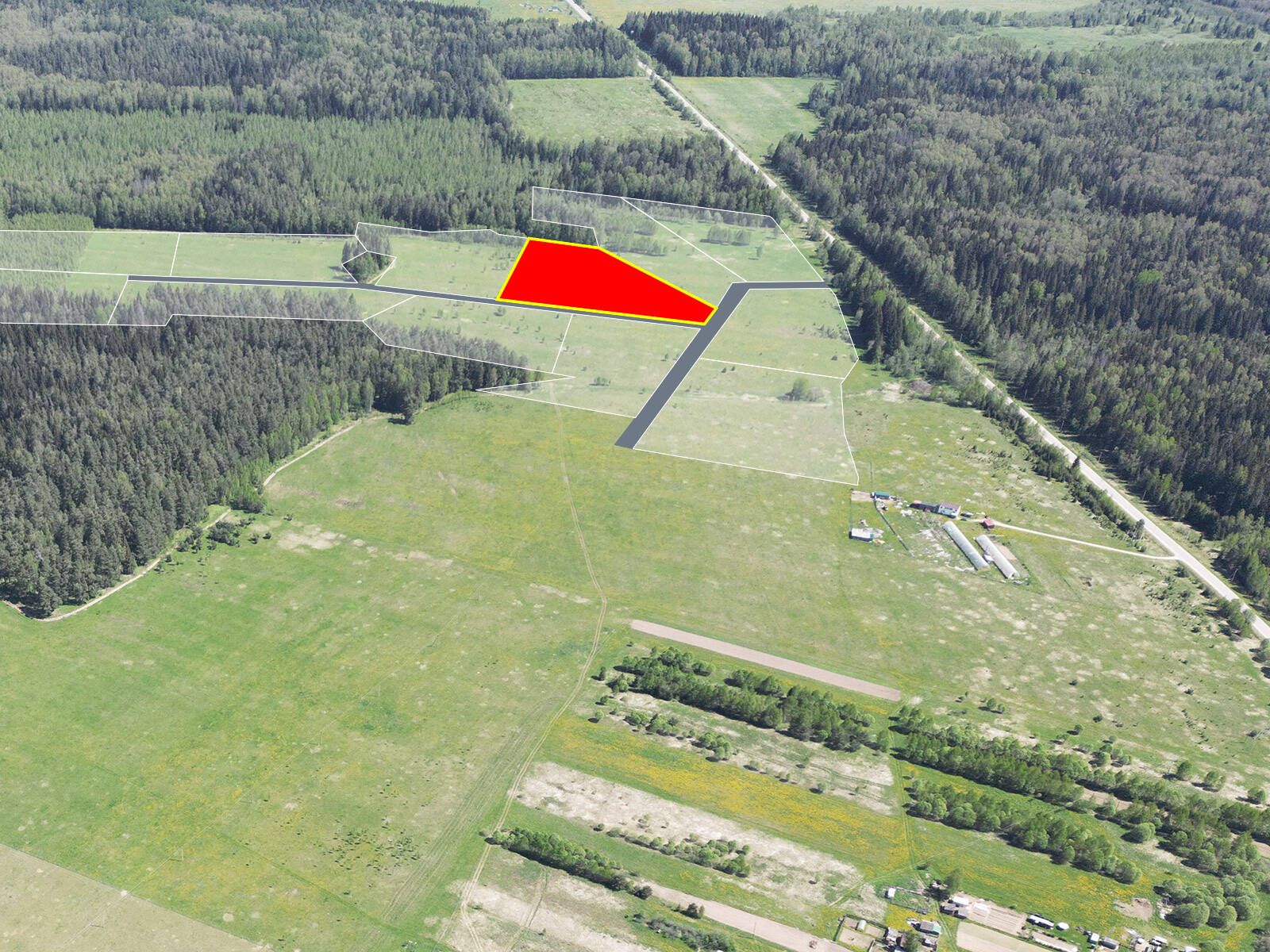 Астафьево Восток уч.№10 - Земельный участок кадастровый номер 50:18:0050304:914