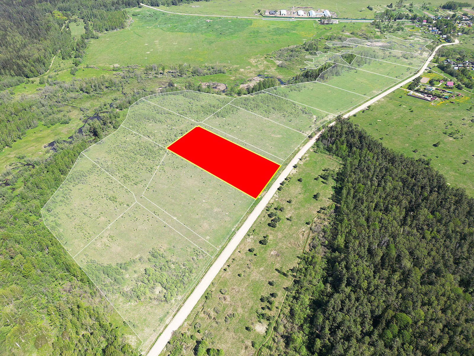 Махов луг уч.№8 - Земельный участок кадастровый номер 50:18:0050303:464