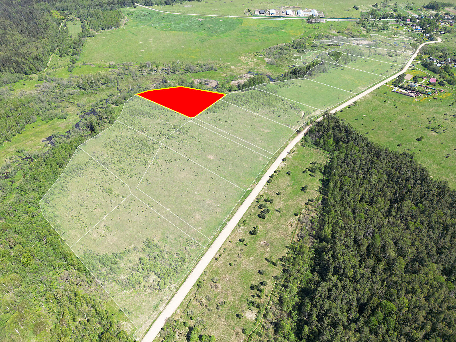 Махов луг уч.№14 - Земельный участок кадастровый номер 50:18:0050303:463