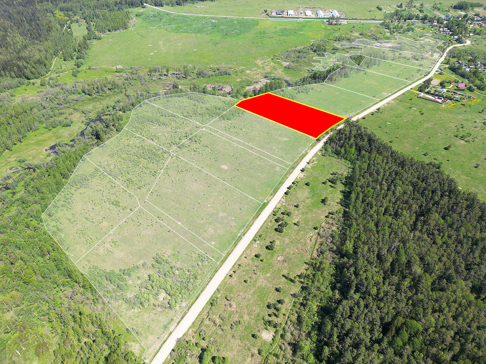 Махов луг уч.№6 - Земельный участок кадастровый номер 50:18:0050303:461