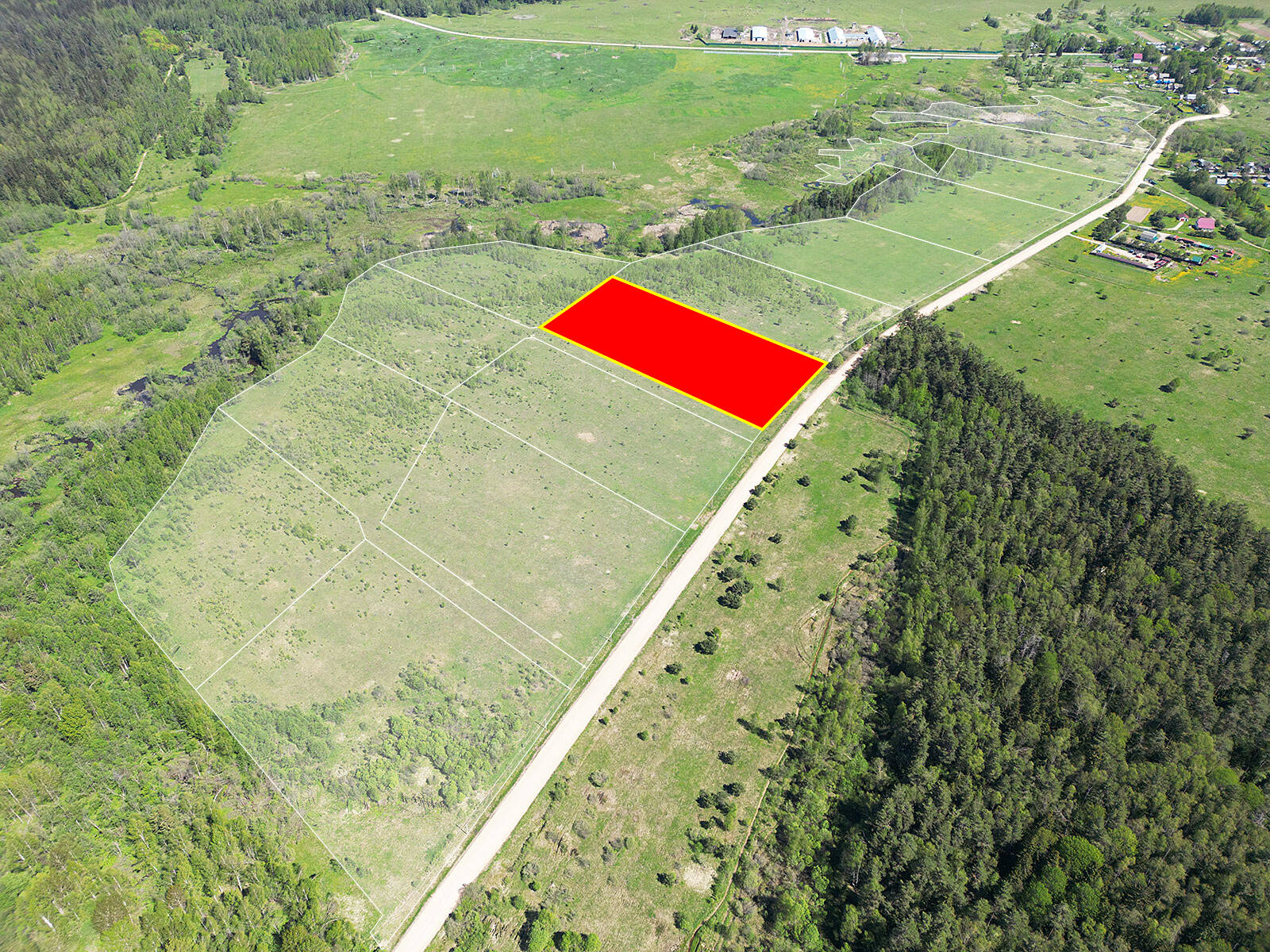 Махов луг уч.№7 - Земельный участок кадастровый номер 50:18:0050303:462