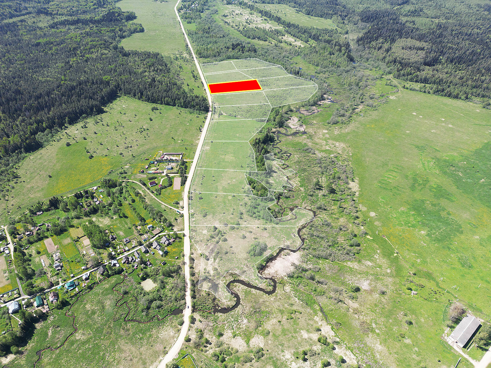 Махов луг уч.№8 - Земельный участок кадастровый номер 50:18:0050303:464