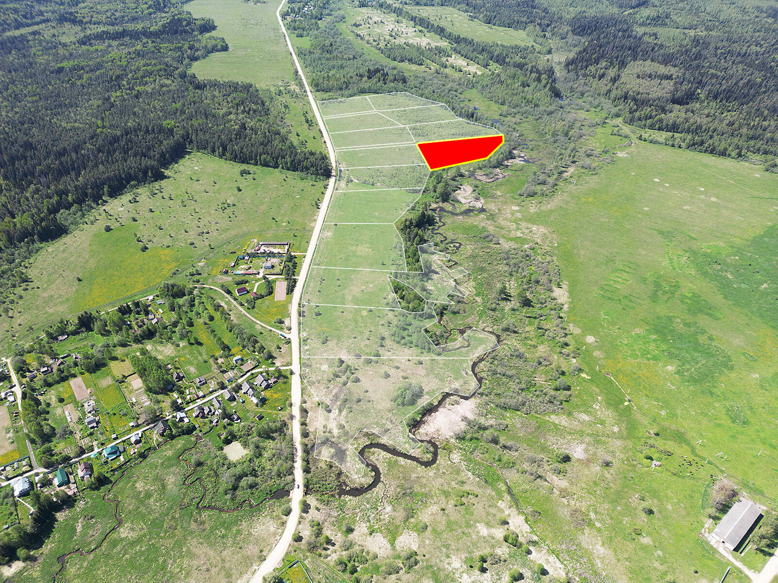 Махов луг уч.№14 - Земельный участок кадастровый номер 50:18:0050303:463