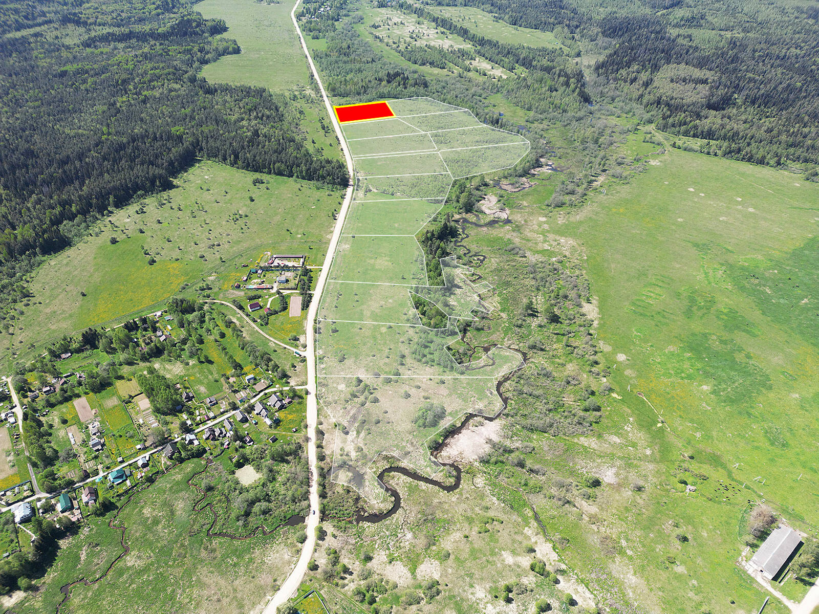 Махов луг уч.№10 - Земельный участок кадастровый номер 50:18:0000000:38595