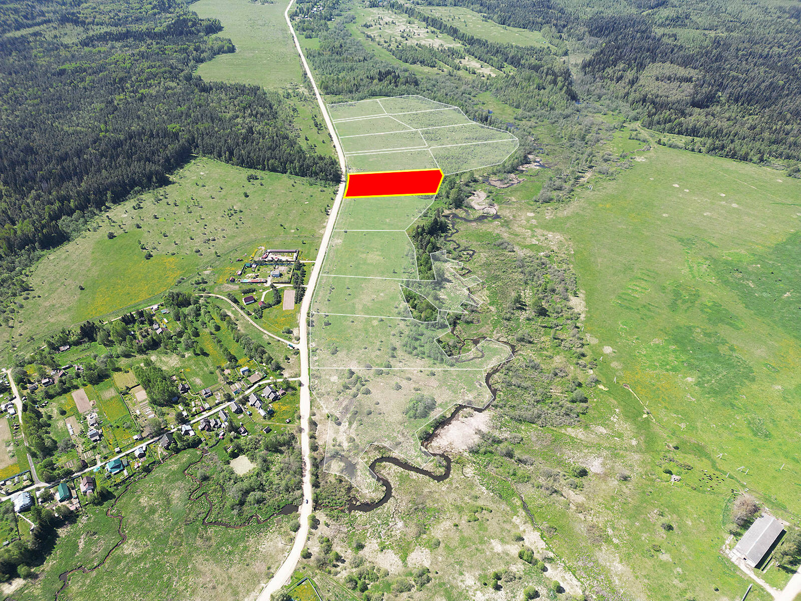 Махов луг уч.№6 - Земельный участок кадастровый номер 50:18:0050303:461