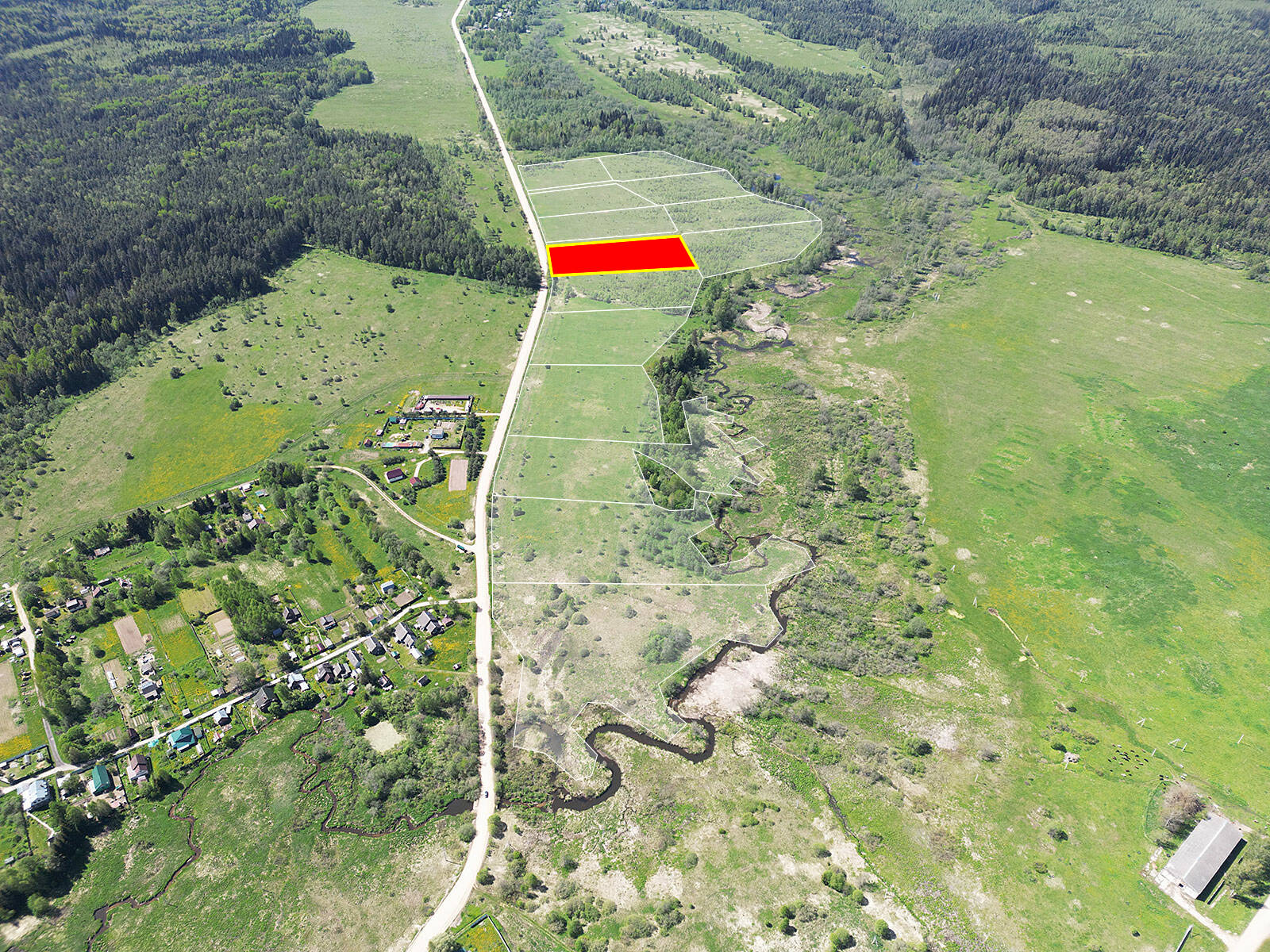 Махов луг уч.№7 - Земельный участок кадастровый номер 50:18:0050303:462