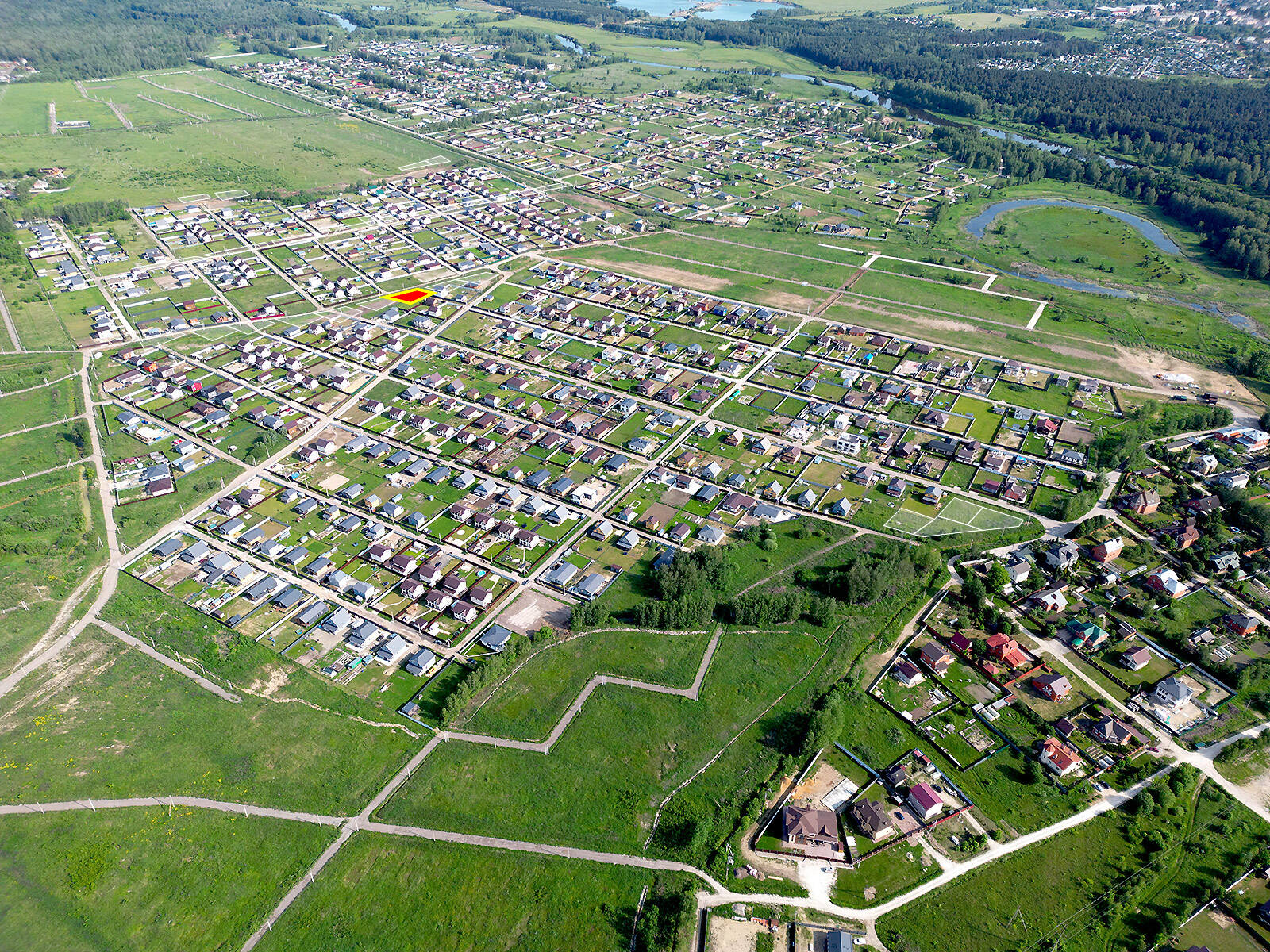 Зеленый Берег SALE уч.№20 - Земельный участок кадастровый номер 50:17:0020405:519