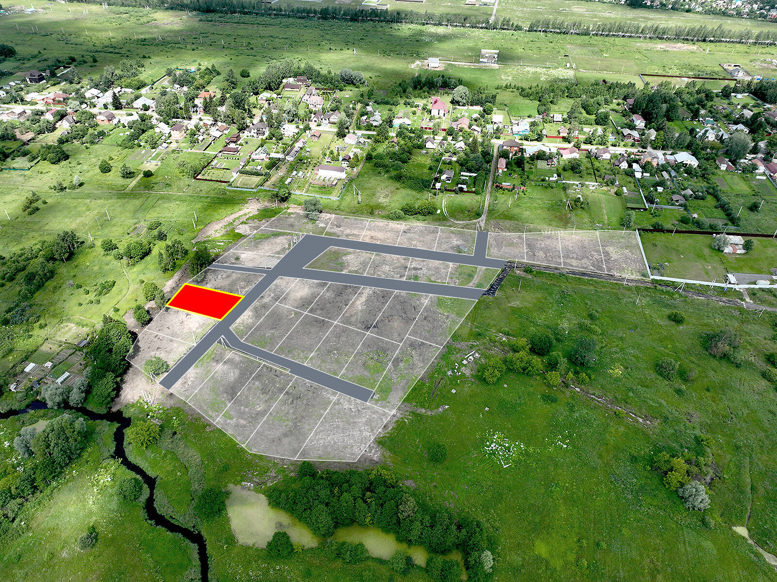 Рахманово ИЖС уч.№23 - Земельный участок кадастровый номер 50:17:0030109:720