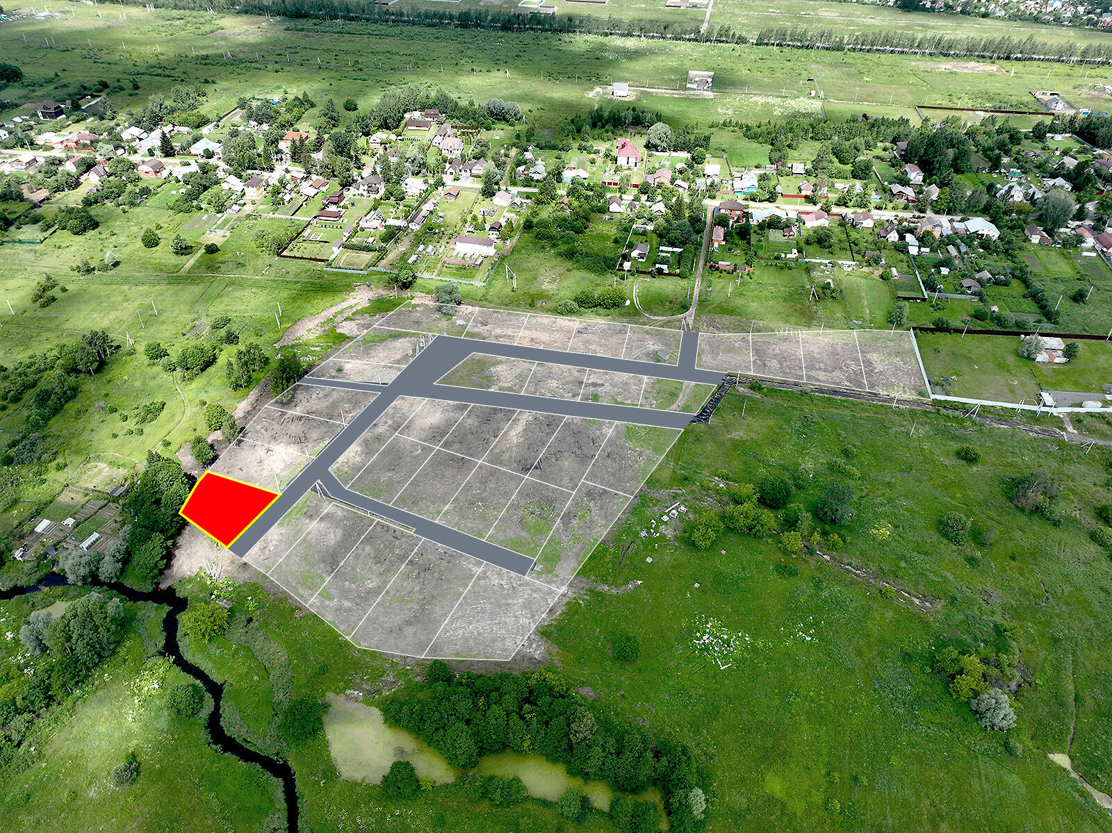 Рахманово ИЖС уч.№25 - Земельный участок кадастровый номер 50:17:0030109:722