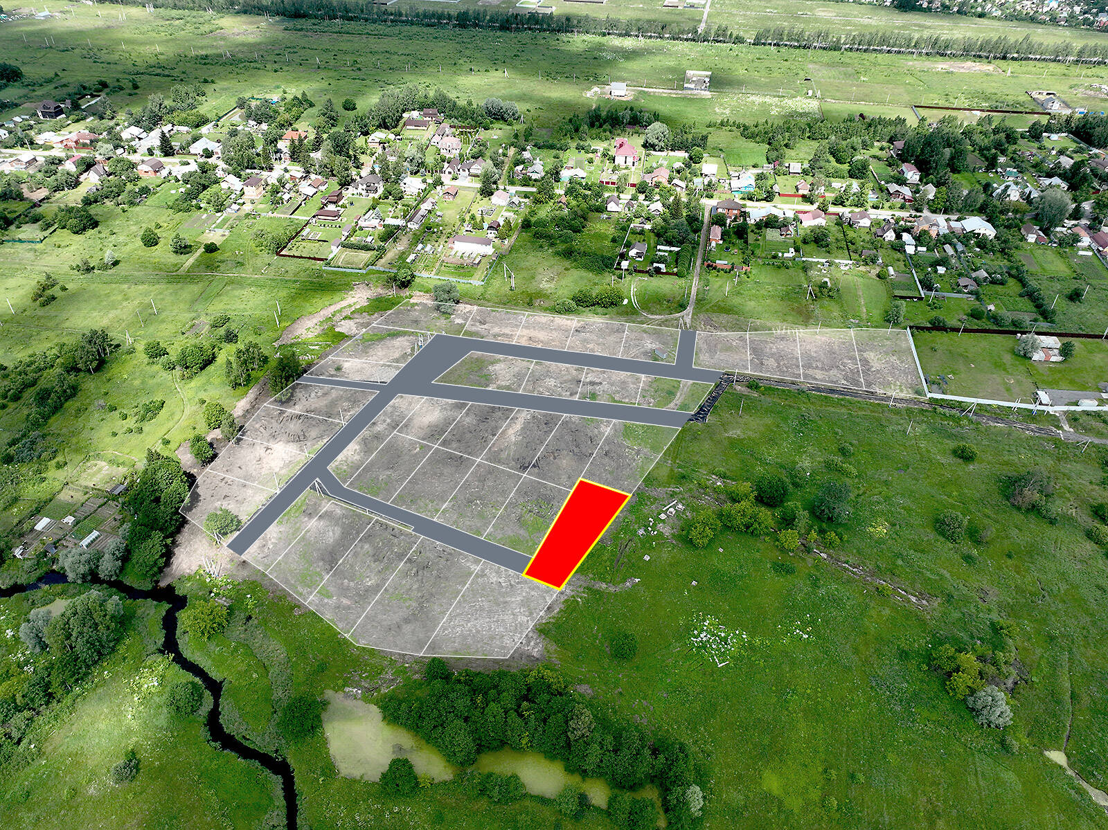 Рахманово ИЖС уч.№30 - Земельный участок кадастровый номер 50:17:0030109:727