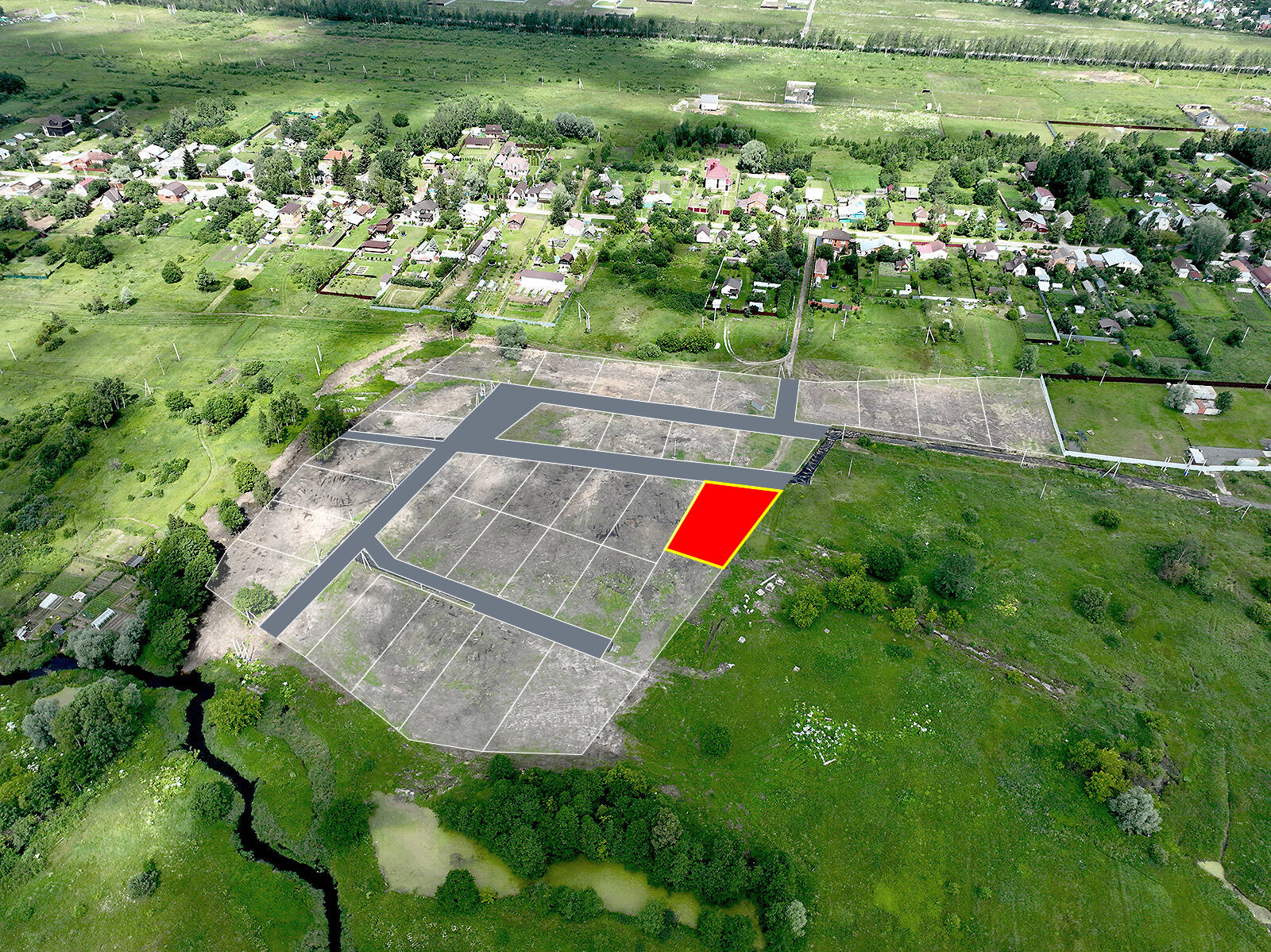 Рахманово ИЖС уч.№16 - Земельный участок кадастровый номер 50:17:0030109:729