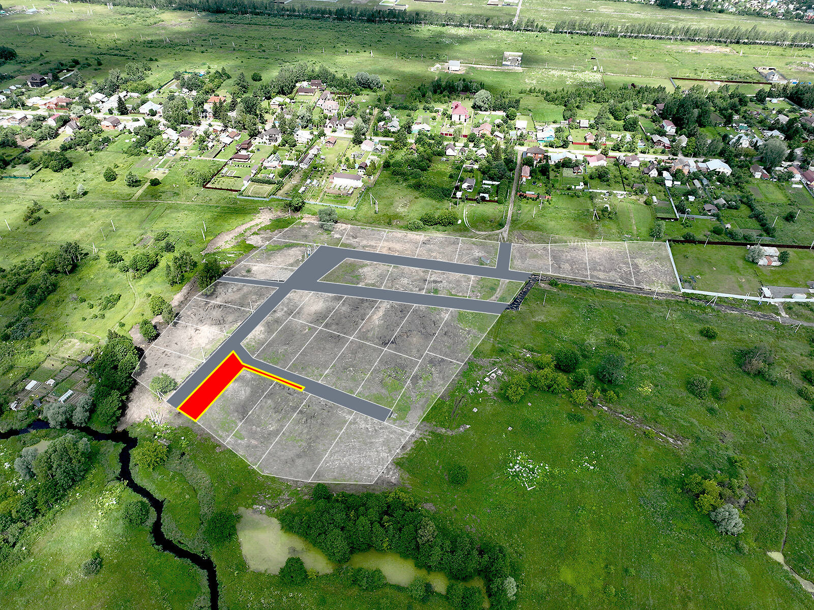 Рахманово ИЖС уч.№35 - Земельный участок кадастровый номер 50:17:0030109:759