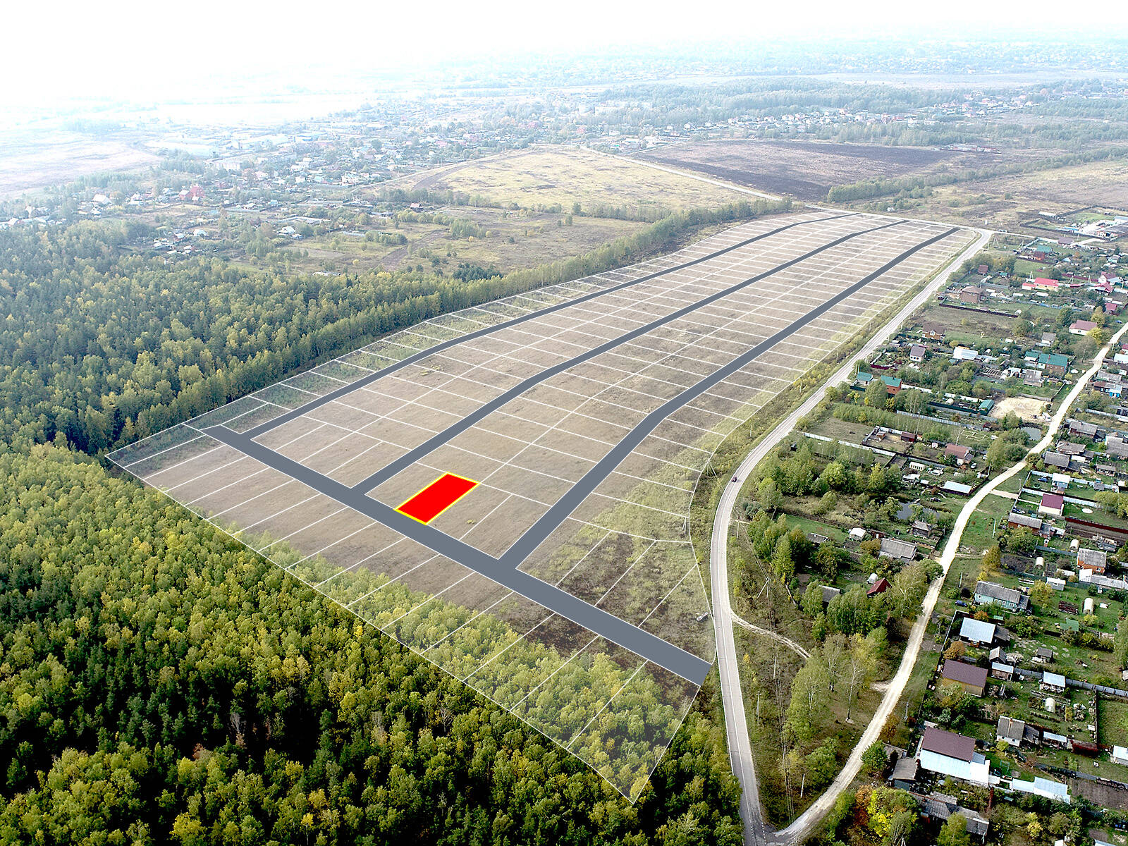 Егорки уч.№110 - Земельный участок кадастровый номер 50:30:0020117:674