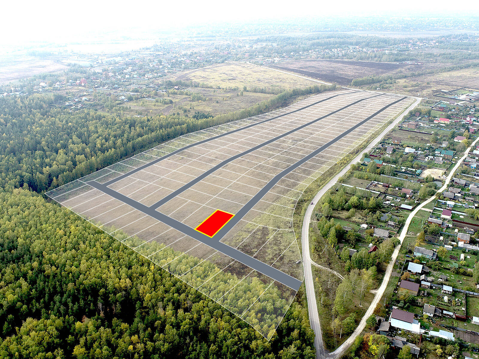 Егорки уч.№178 - Земельный участок кадастровый номер 50:30:0020117:696