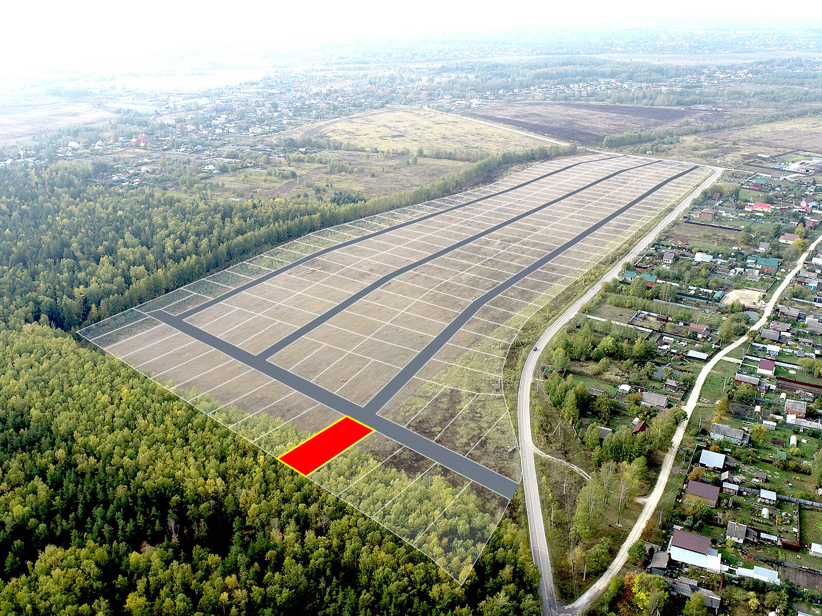 Егорки уч.№219 - Земельный участок кадастровый номер 50:30:0020117:812