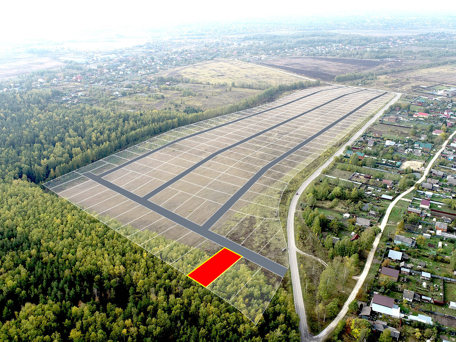 Егорки уч.№217 - Земельный участок кадастровый номер 50:30:0020117:814