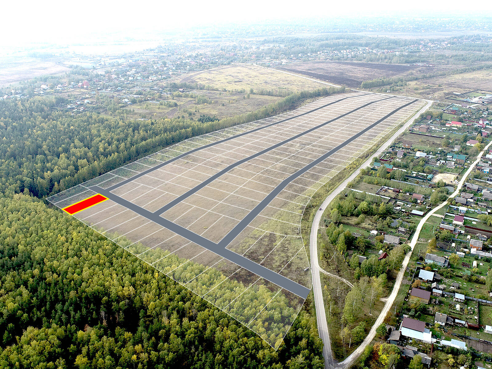 Егорки уч.№228 - Земельный участок кадастровый номер 50:30:0020117:824