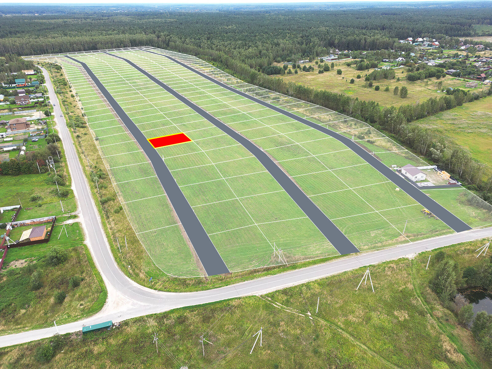 Егорки уч.№150 - Земельный участок кадастровый номер 50:30:0020117:722