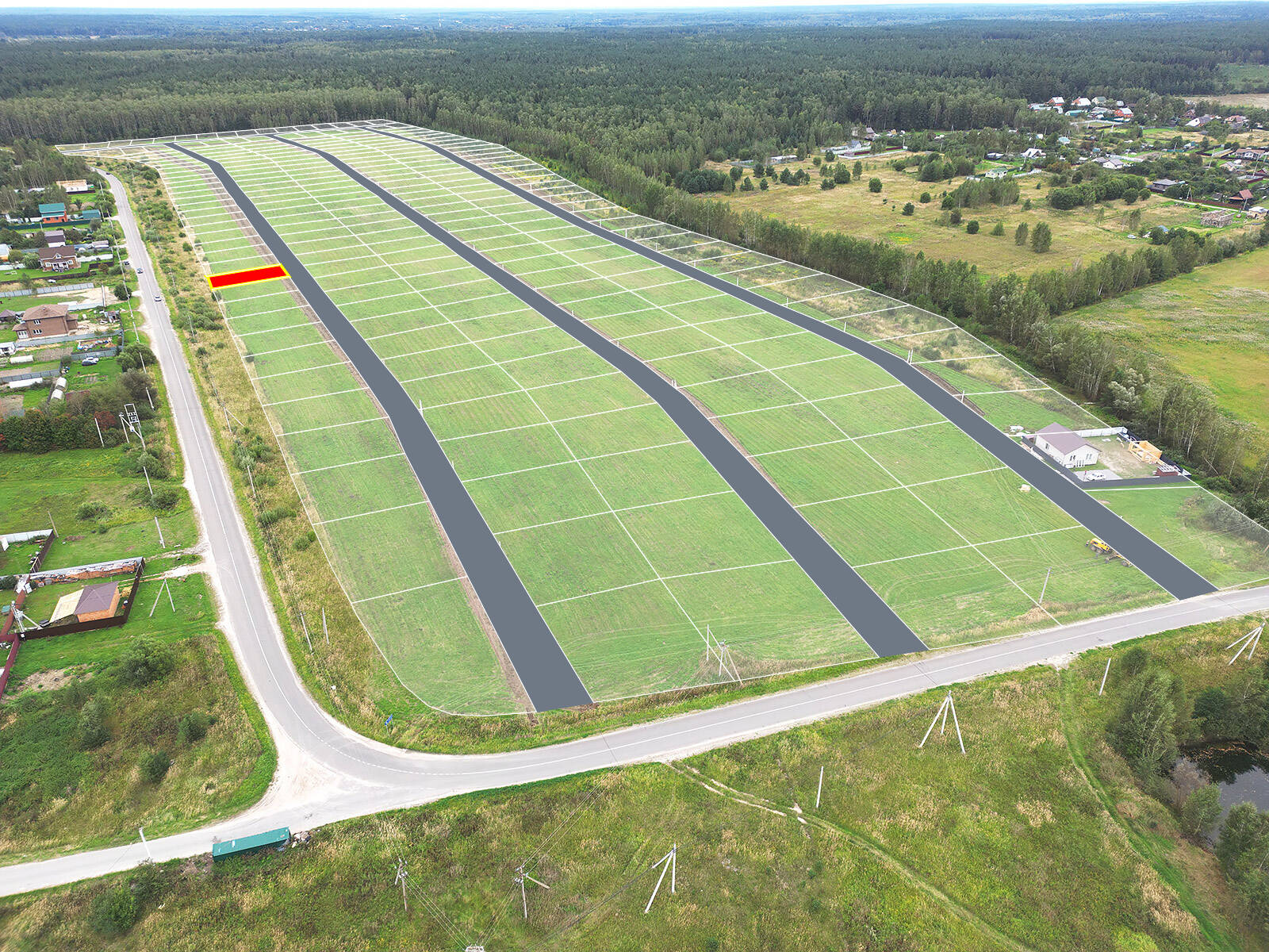 Егорки уч.№201 - Земельный участок кадастровый номер 50:30:0020117:724