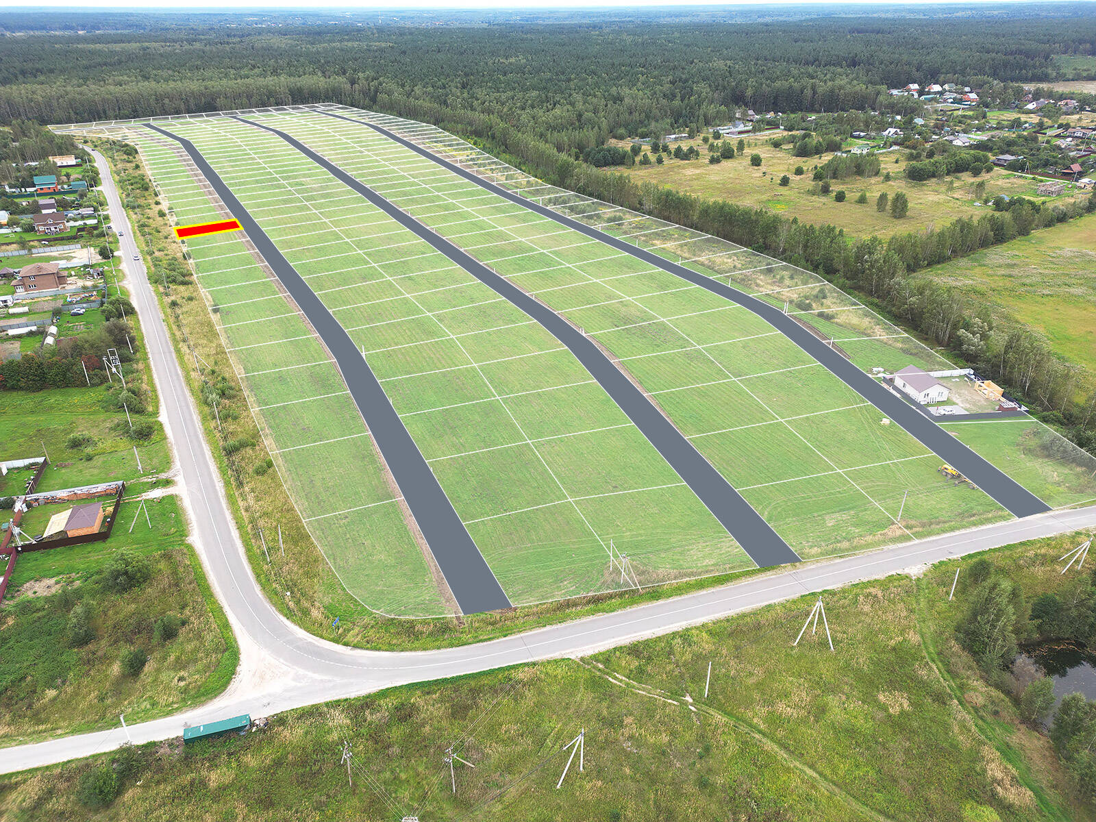 Егорки уч.№200 - Земельный участок кадастровый номер 50:30:0020117:727