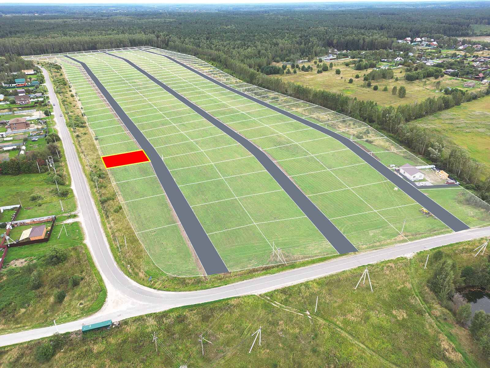 Егорки уч.№208 - Земельный участок кадастровый номер 50:30:0020117:765