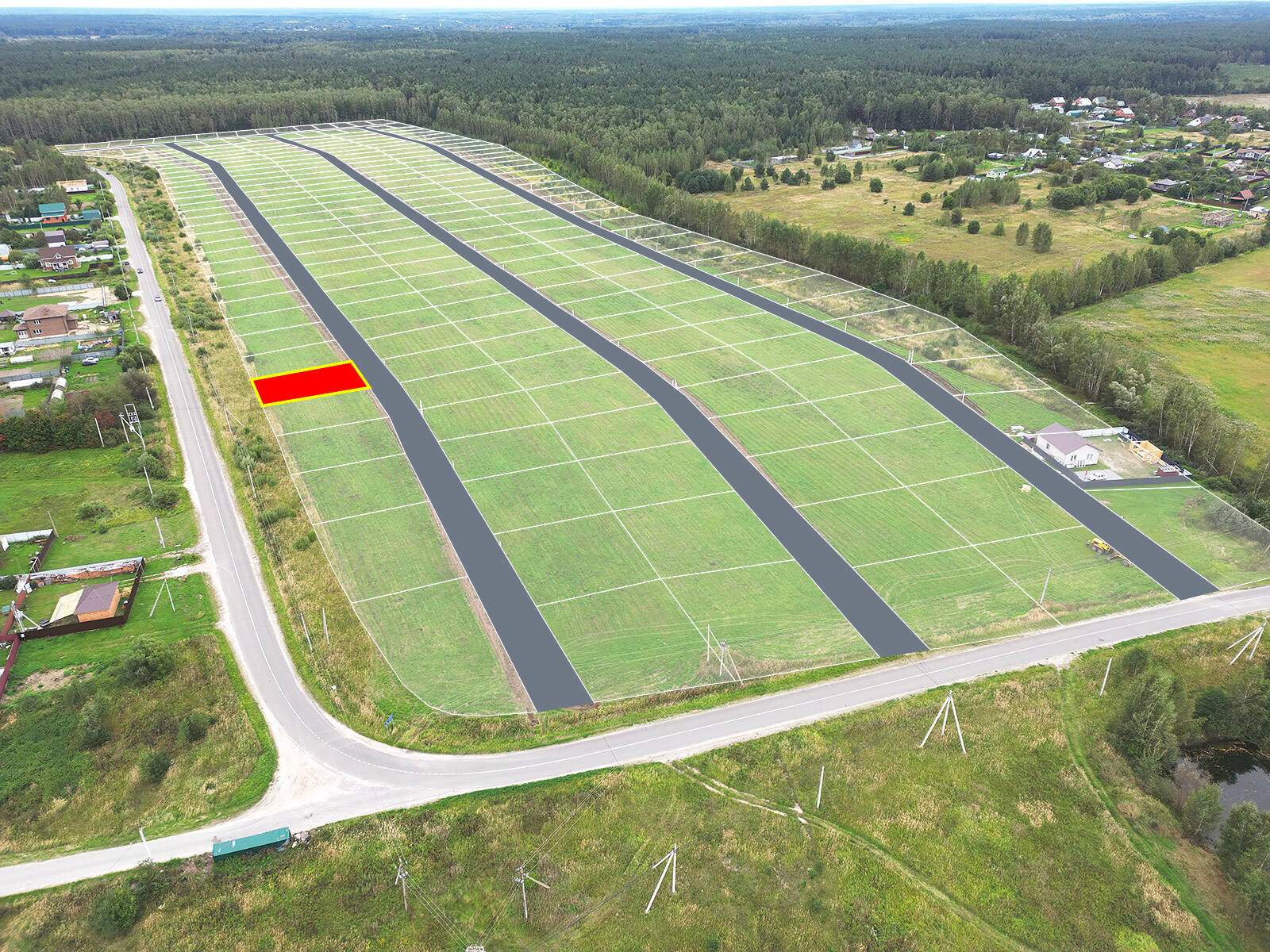 Егорки уч.№207 - Земельный участок кадастровый номер 50:30:0020117:766