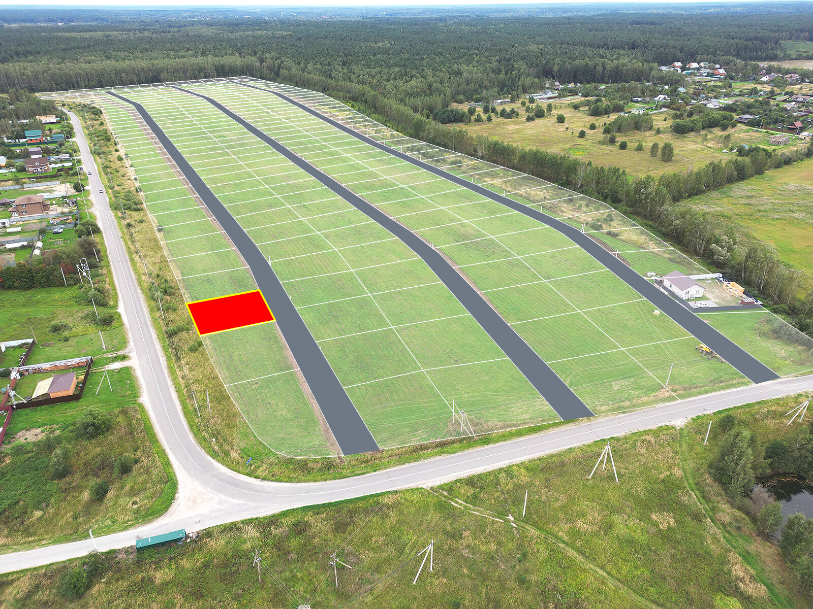 Егорки уч.№210 - Земельный участок кадастровый номер 50:30:0020117:768