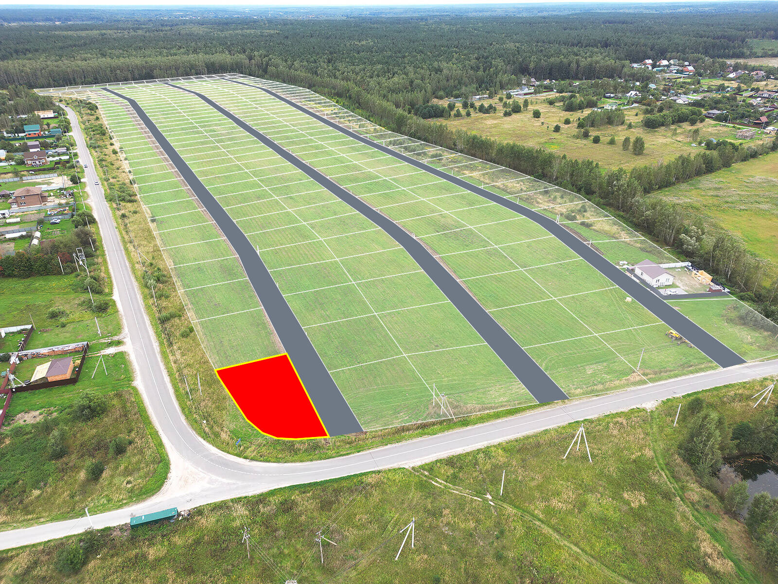 Егорки уч.№212 - Земельный участок кадастровый номер 50:30:0020117:770