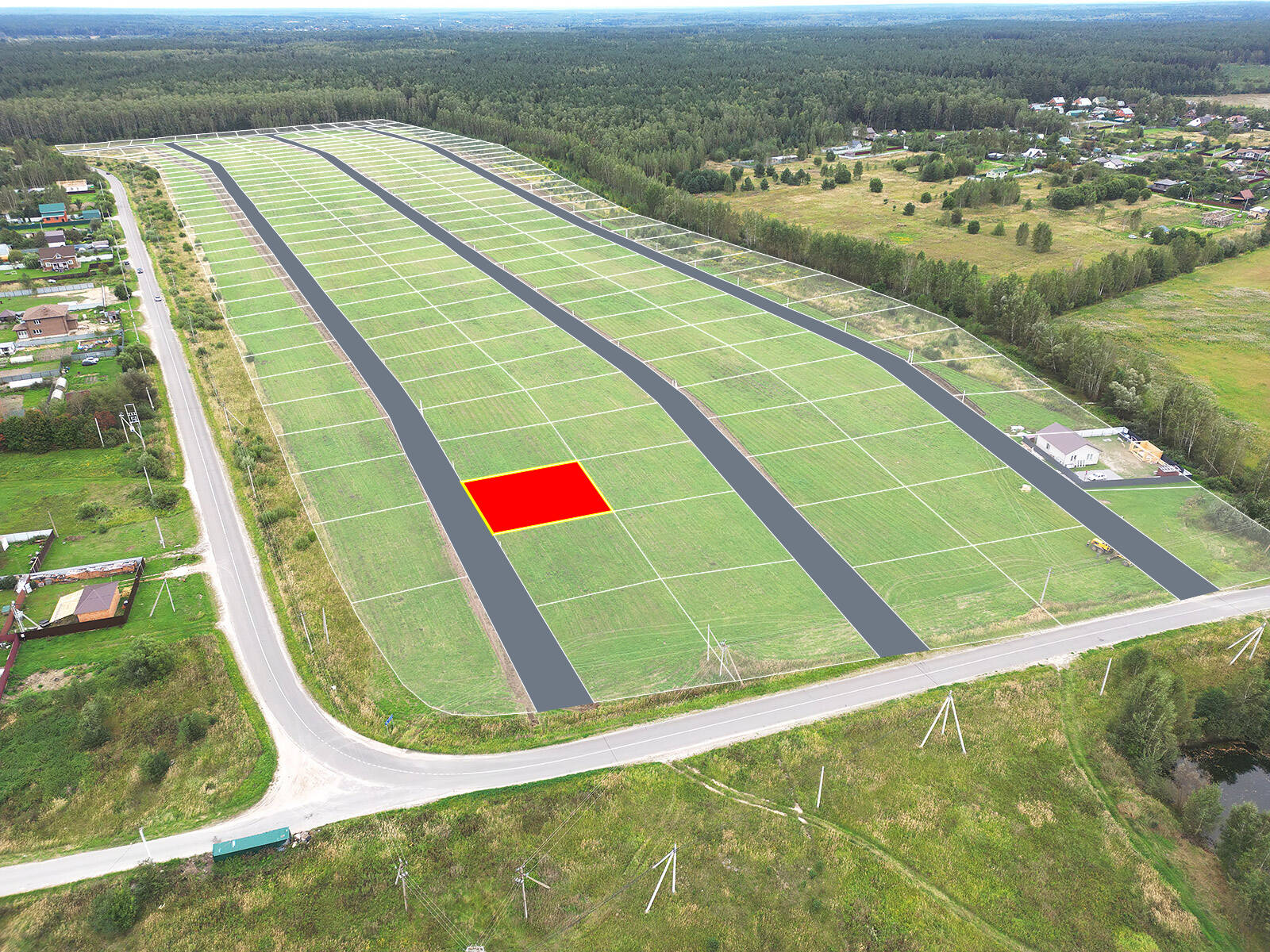 Егорки уч.№146 - Земельный участок кадастровый номер 50:30:0020117:774