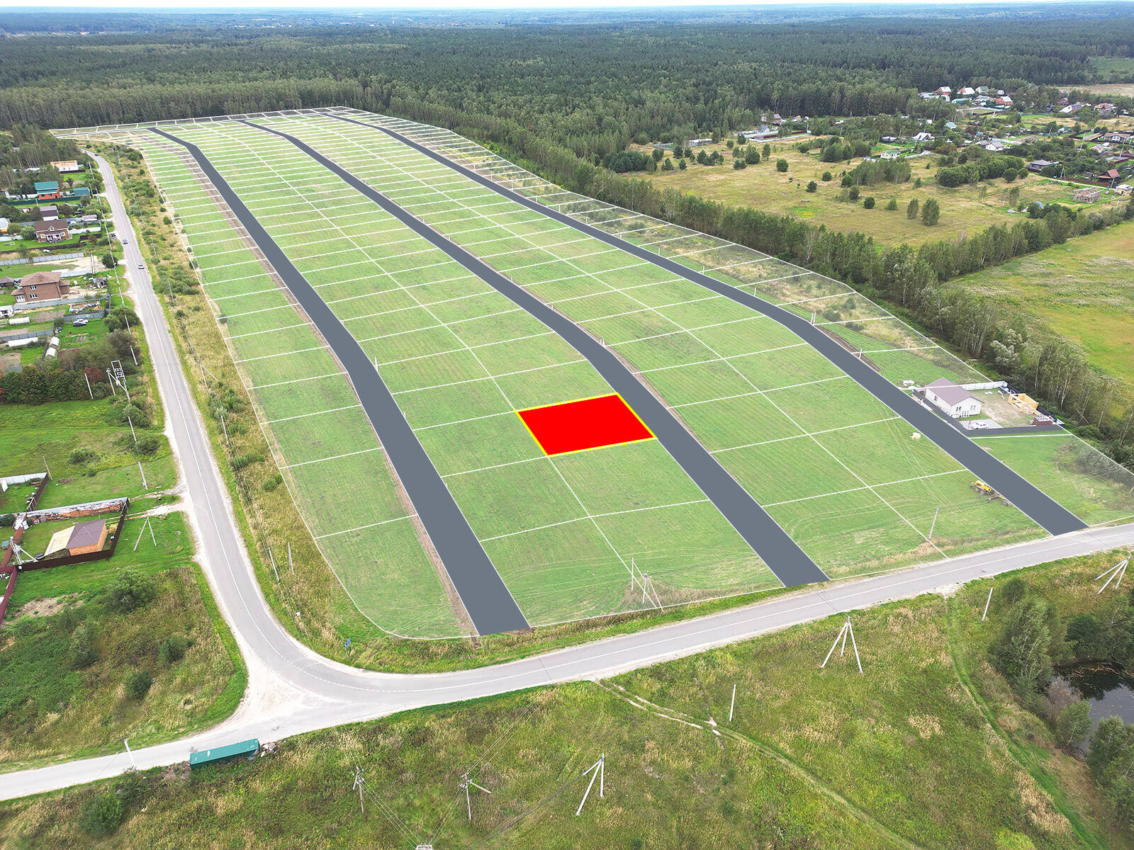 Егорки уч.№141 - Земельный участок кадастровый номер 50:30:0020117:776