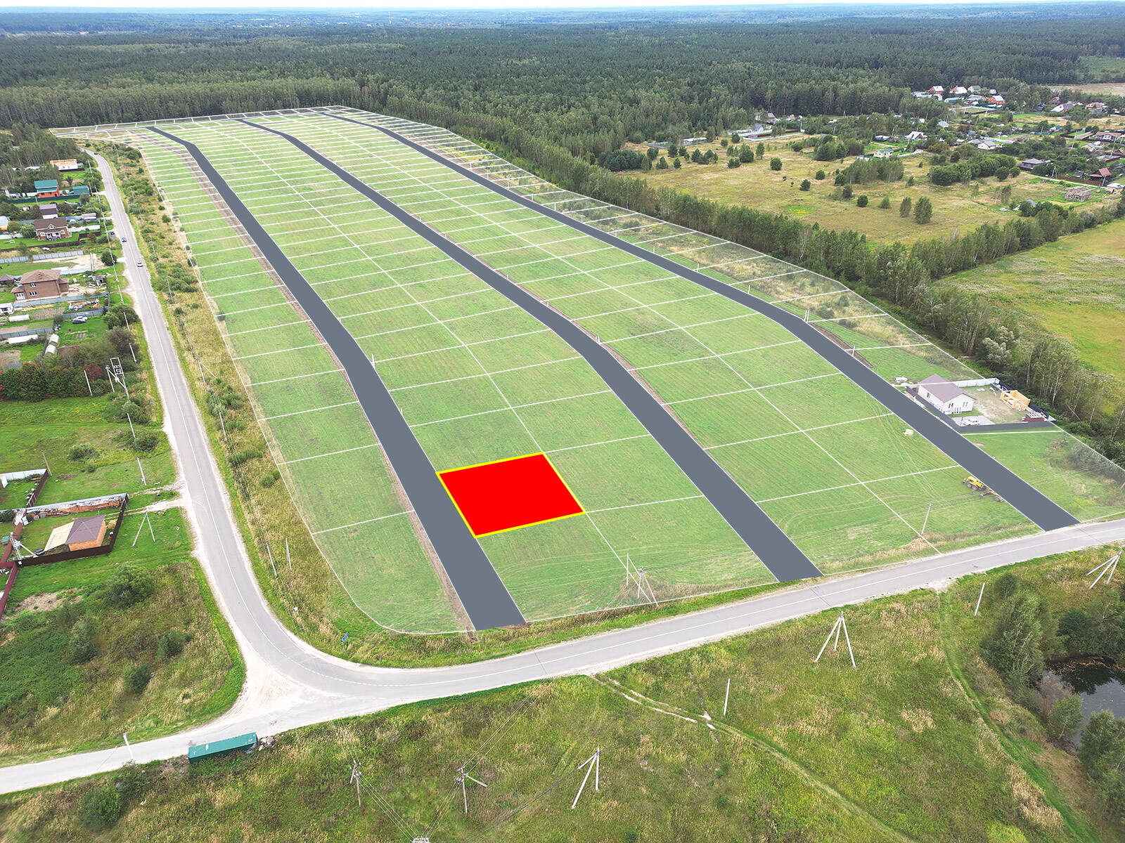 Егорки уч.№145 - Земельный участок кадастровый номер 50:30:0020117:777