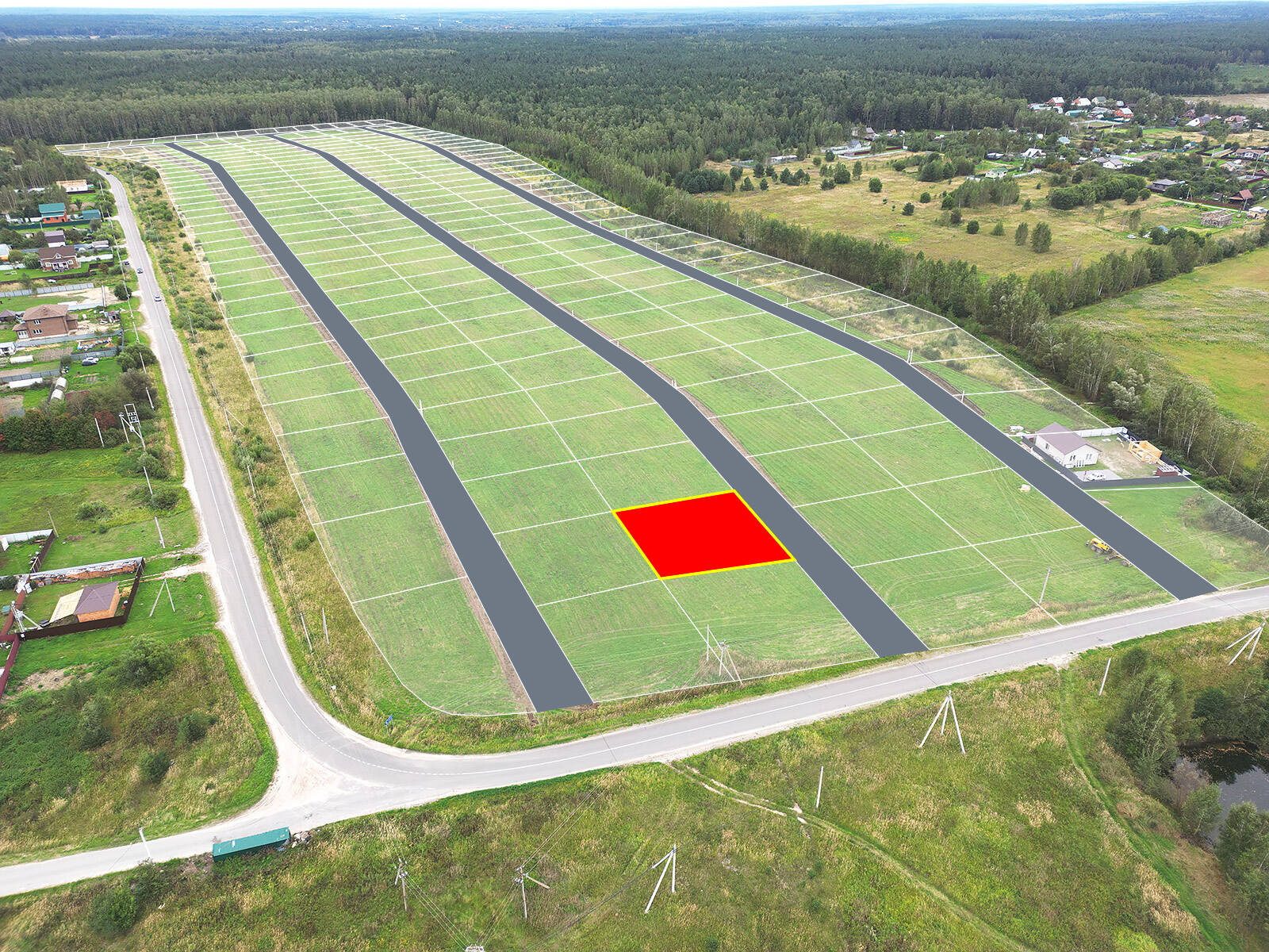 Егорки уч.№142 - Земельный участок кадастровый номер 50:30:0020117:778